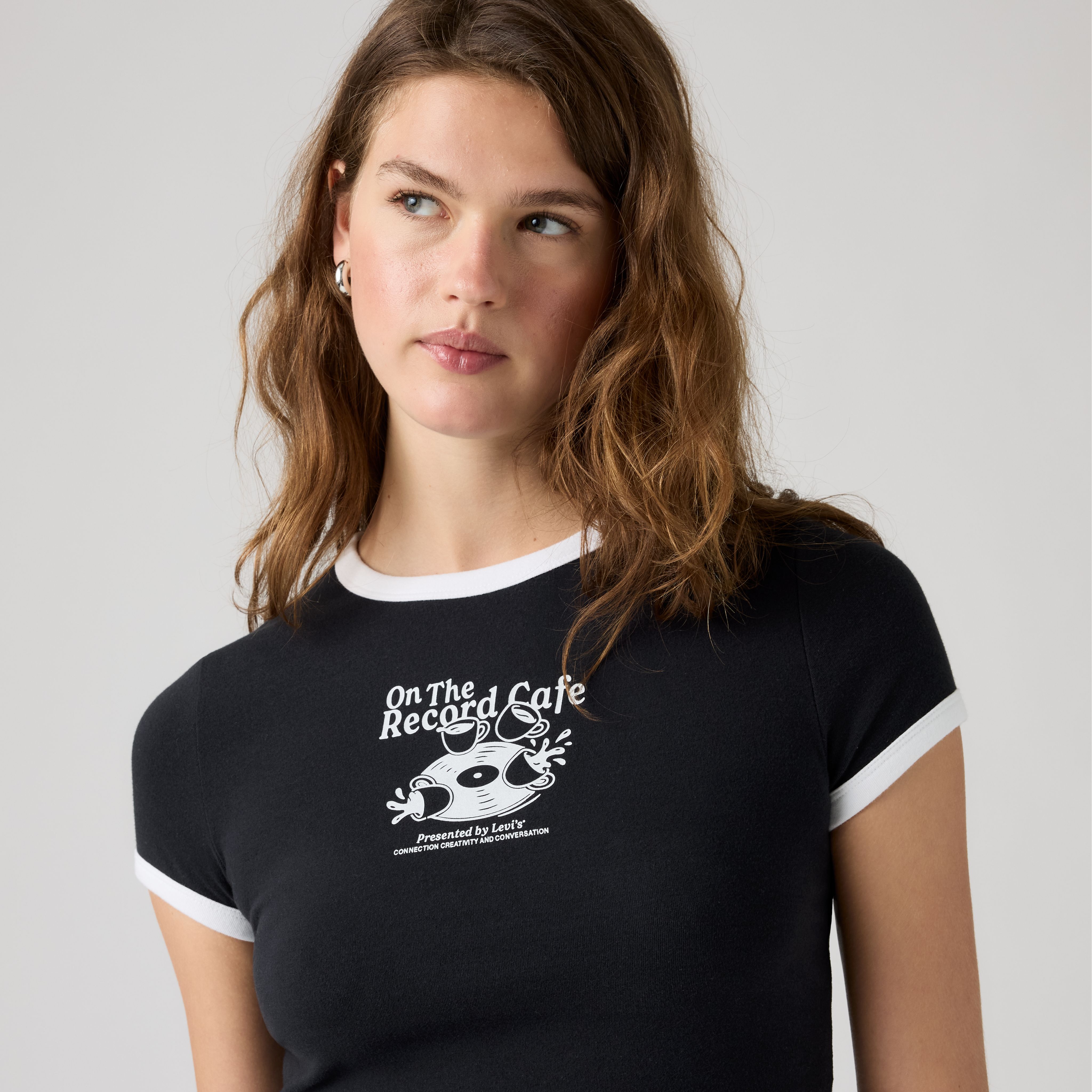 Graphic Essential Ringer Baby Tee 2