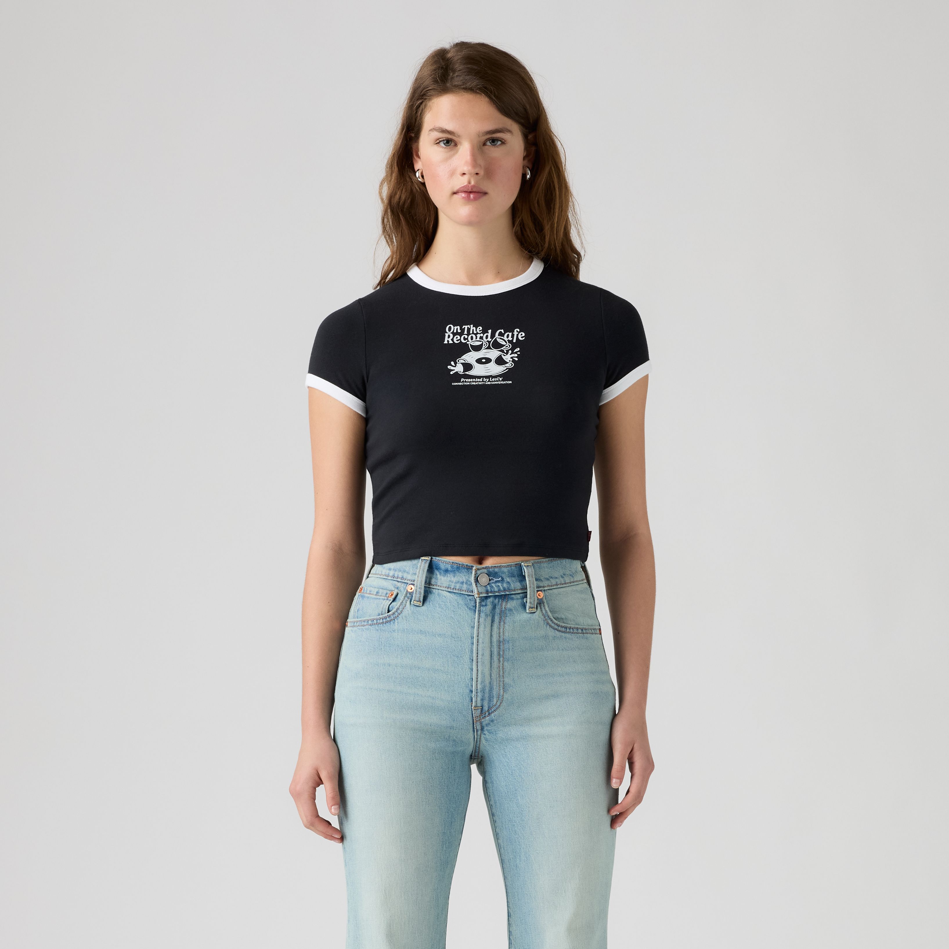 Graphic Essential Ringer Baby Tee 3