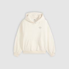 Graphic Vintage Boxy Hoodie — Hoodie Fog City Still Egret - White 5