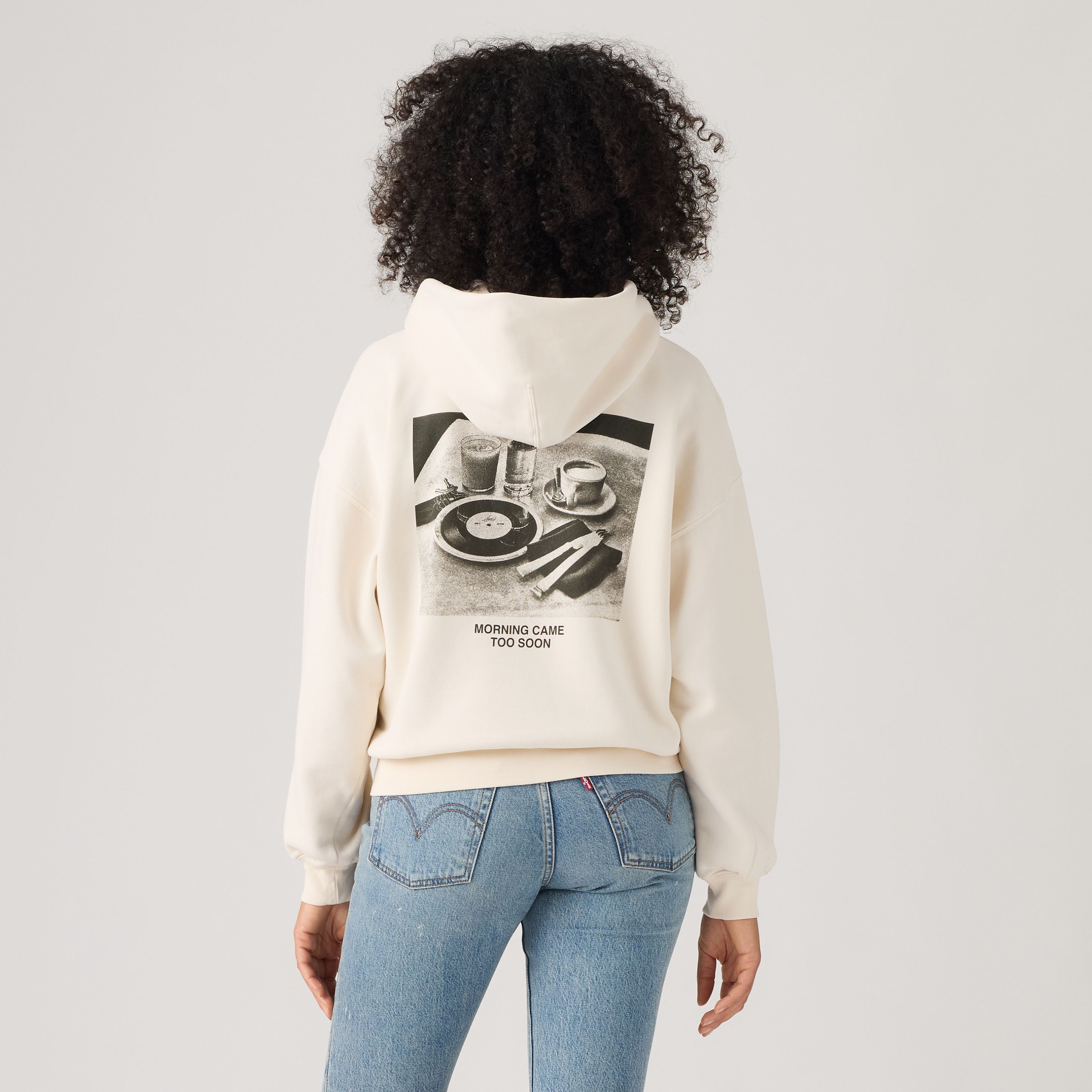 Graphic Vintage Boxy Hoodie 4