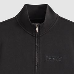 Graphic Slim Fit Full-Zip — Slim Fit Fleece Club Serif Jet Black - Black 6