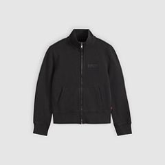 Graphic Slim Fit Full-Zip — Slim Fit Fleece Club Serif Jet Black - Black 5