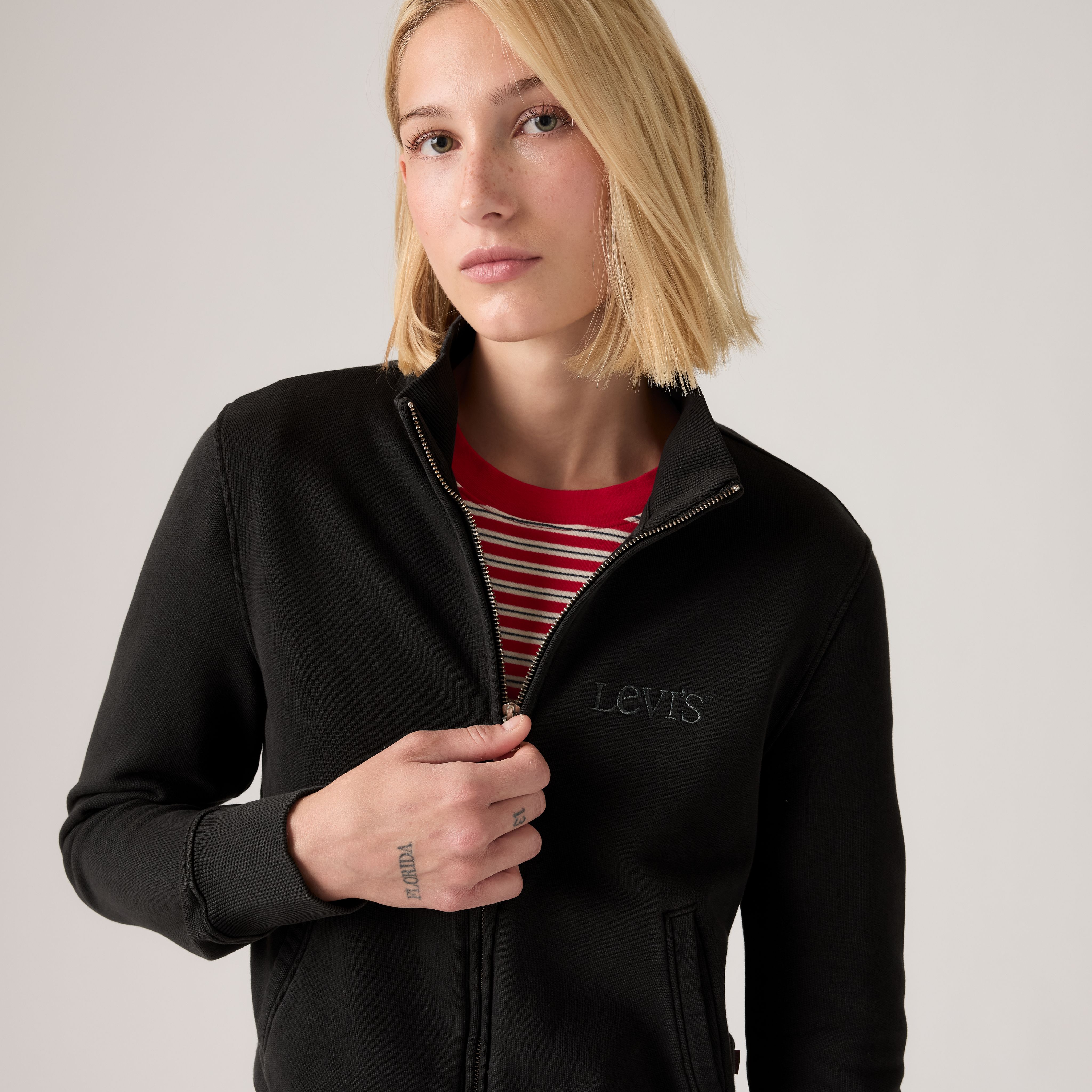 Graphic Slim Fit Full-Zip Sweatshirt 2