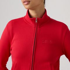 Graphic Slim Fit Full-Zip — Red Zip Up Club Logo True Red - Red 2
