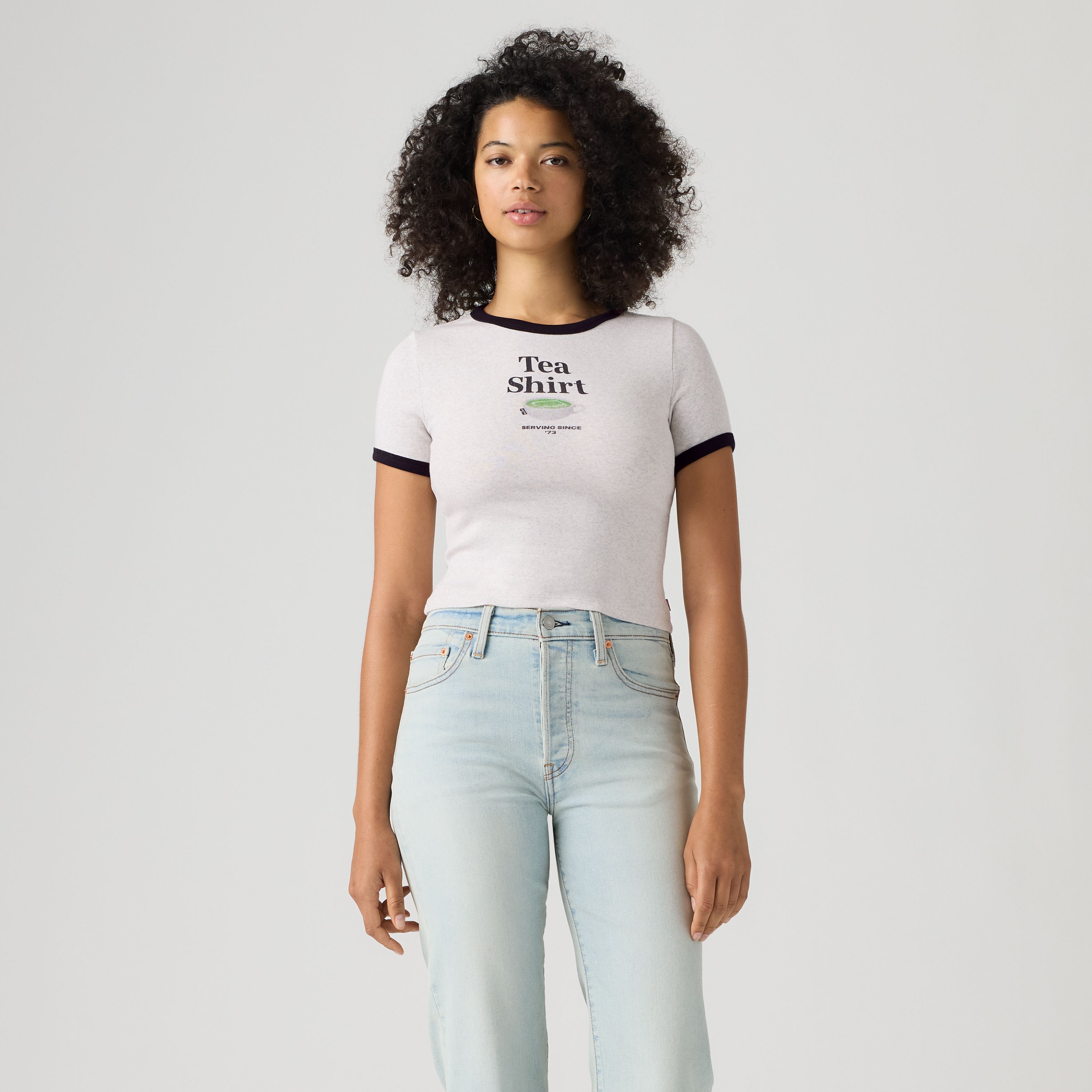 Graphic Hayes Cropped Tee 3
