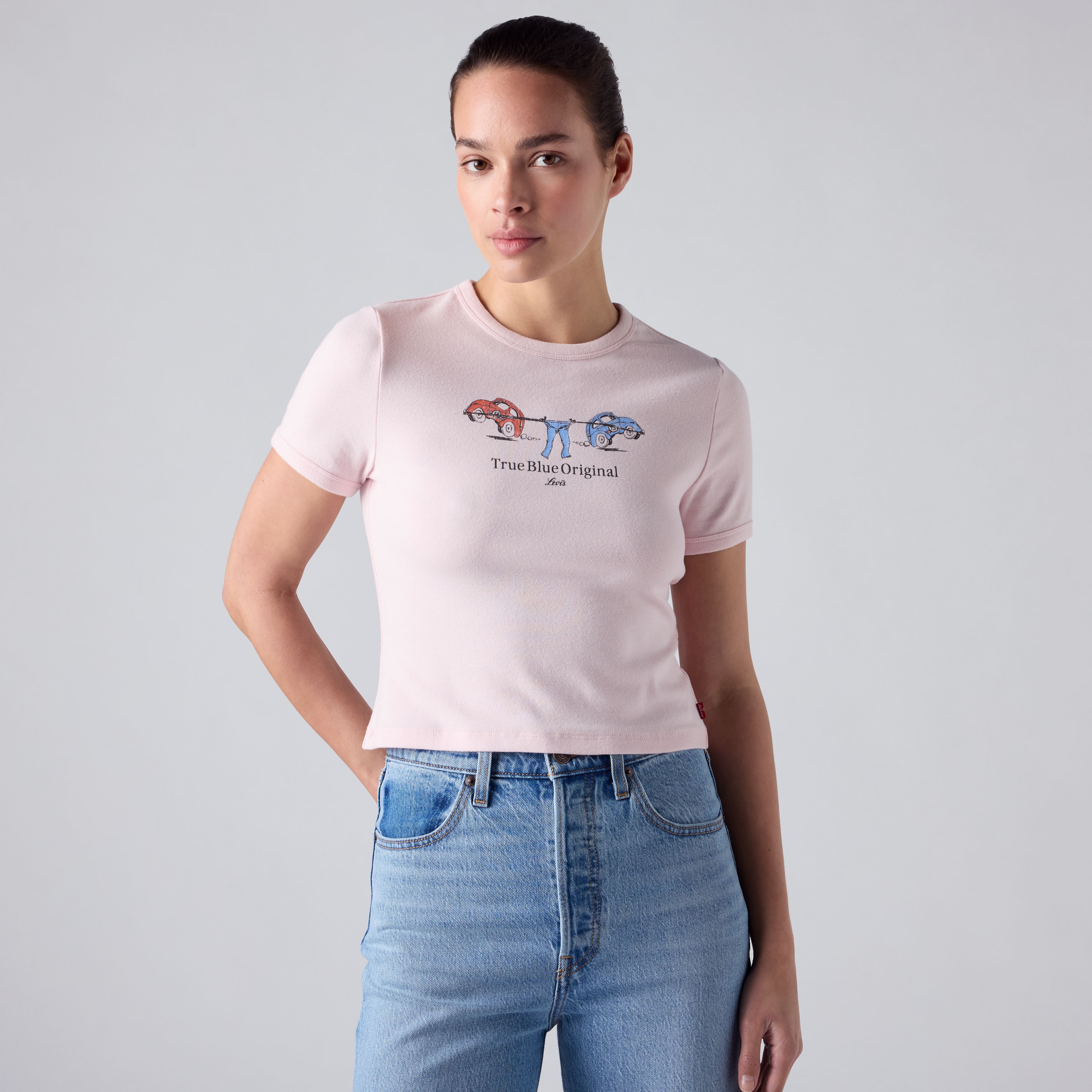 Graphic Hayes Cropped Tee 1