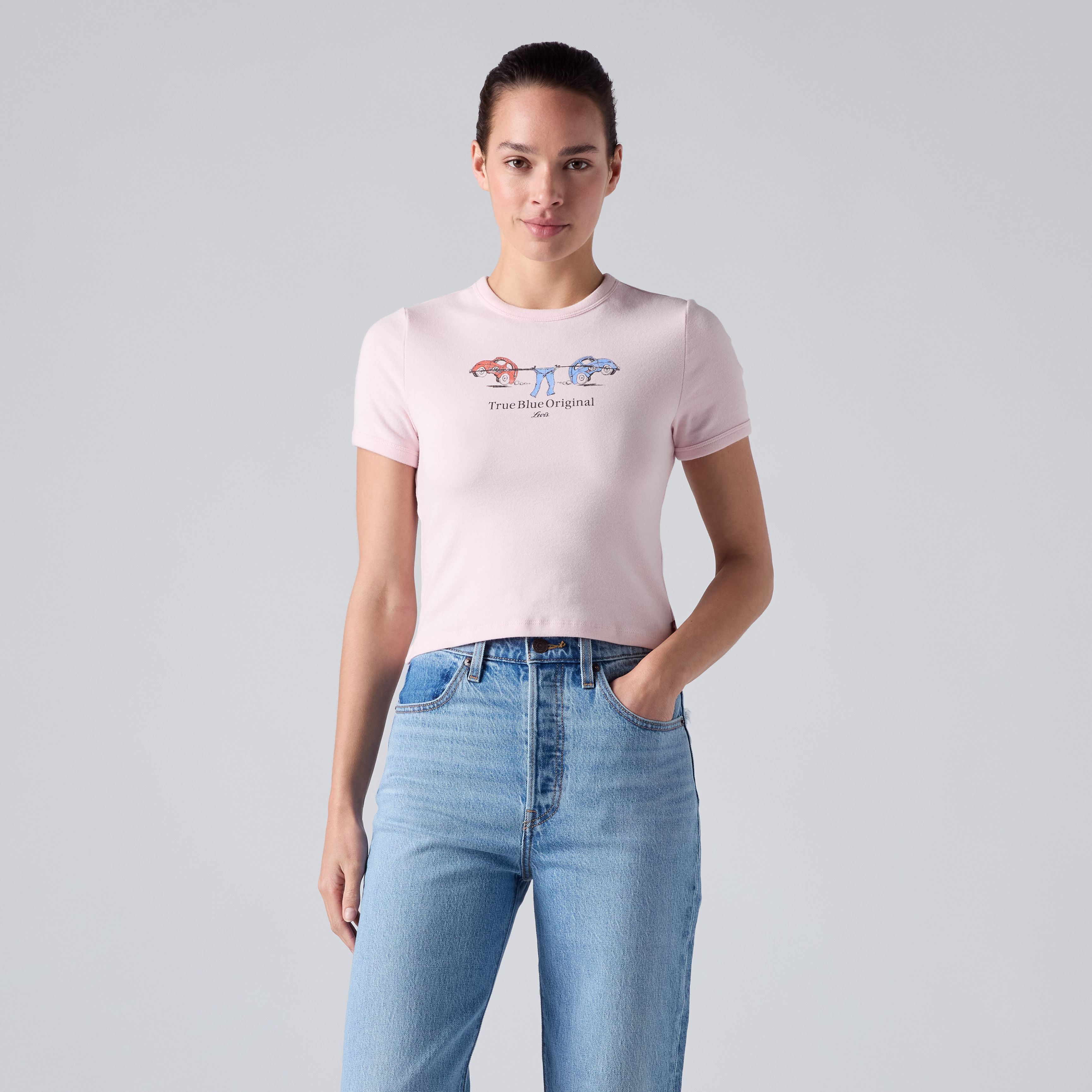 Graphic Hayes Cropped Tee 3