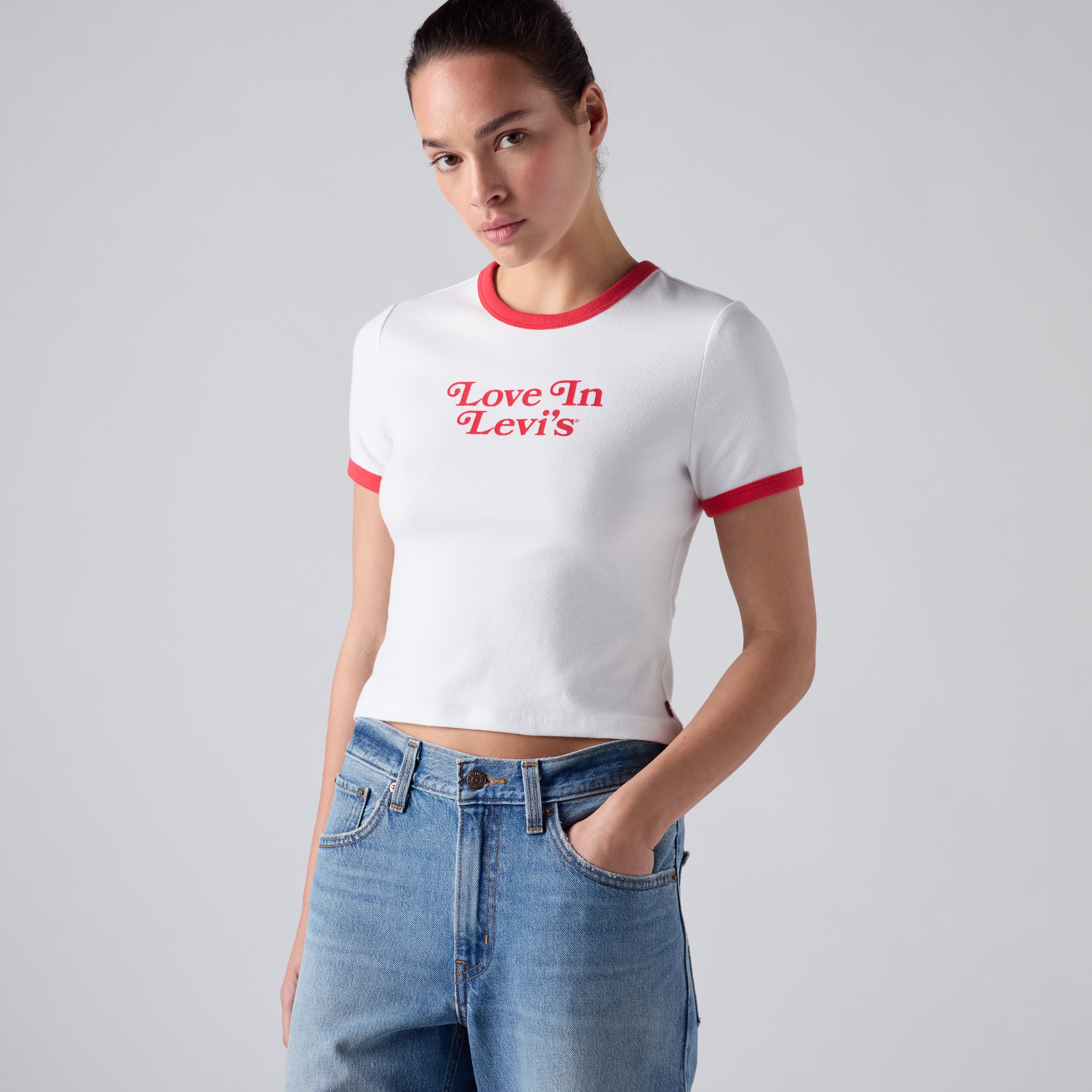 Graphic Hayes Cropped Tee 1