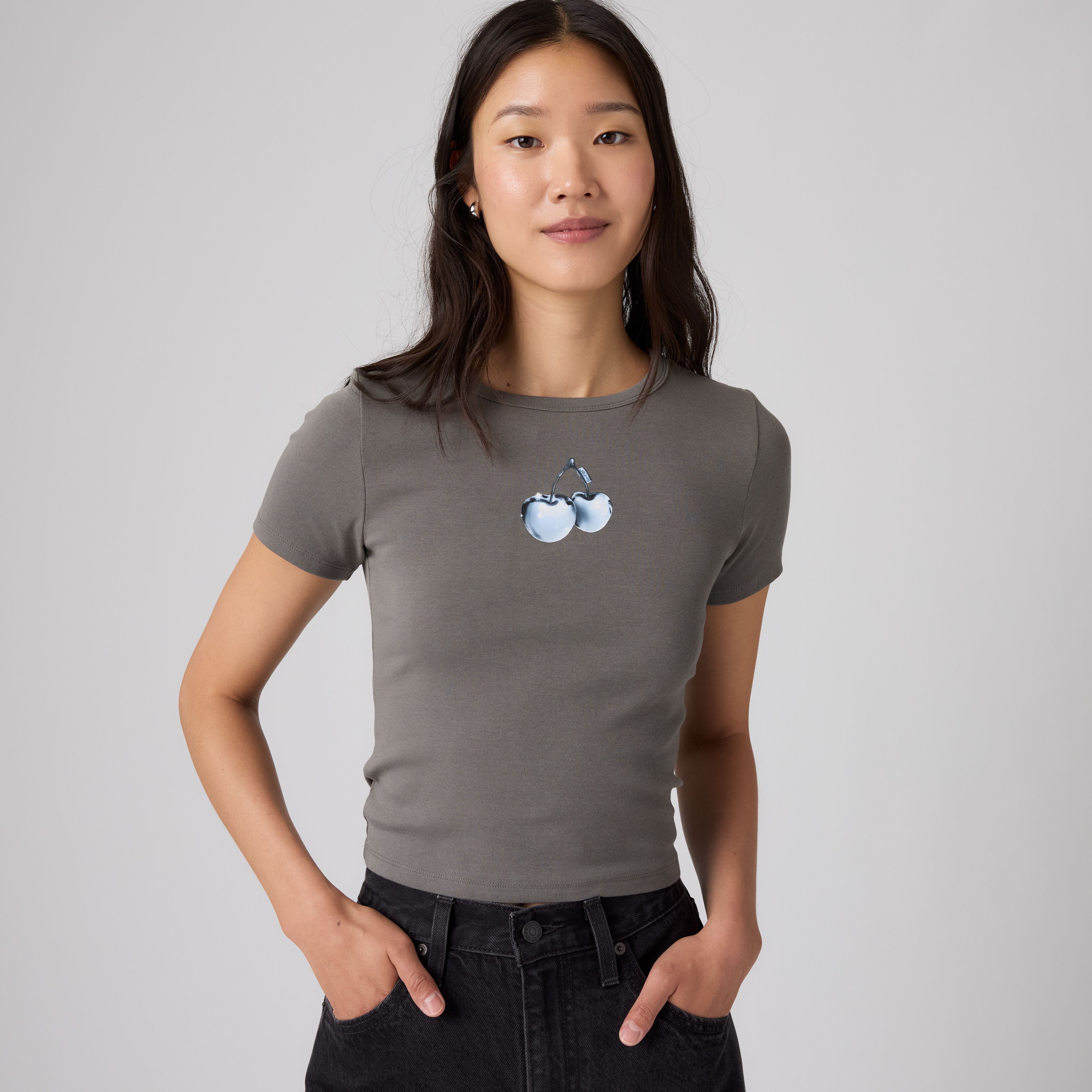 Graphic Hayes Cropped Tee 1