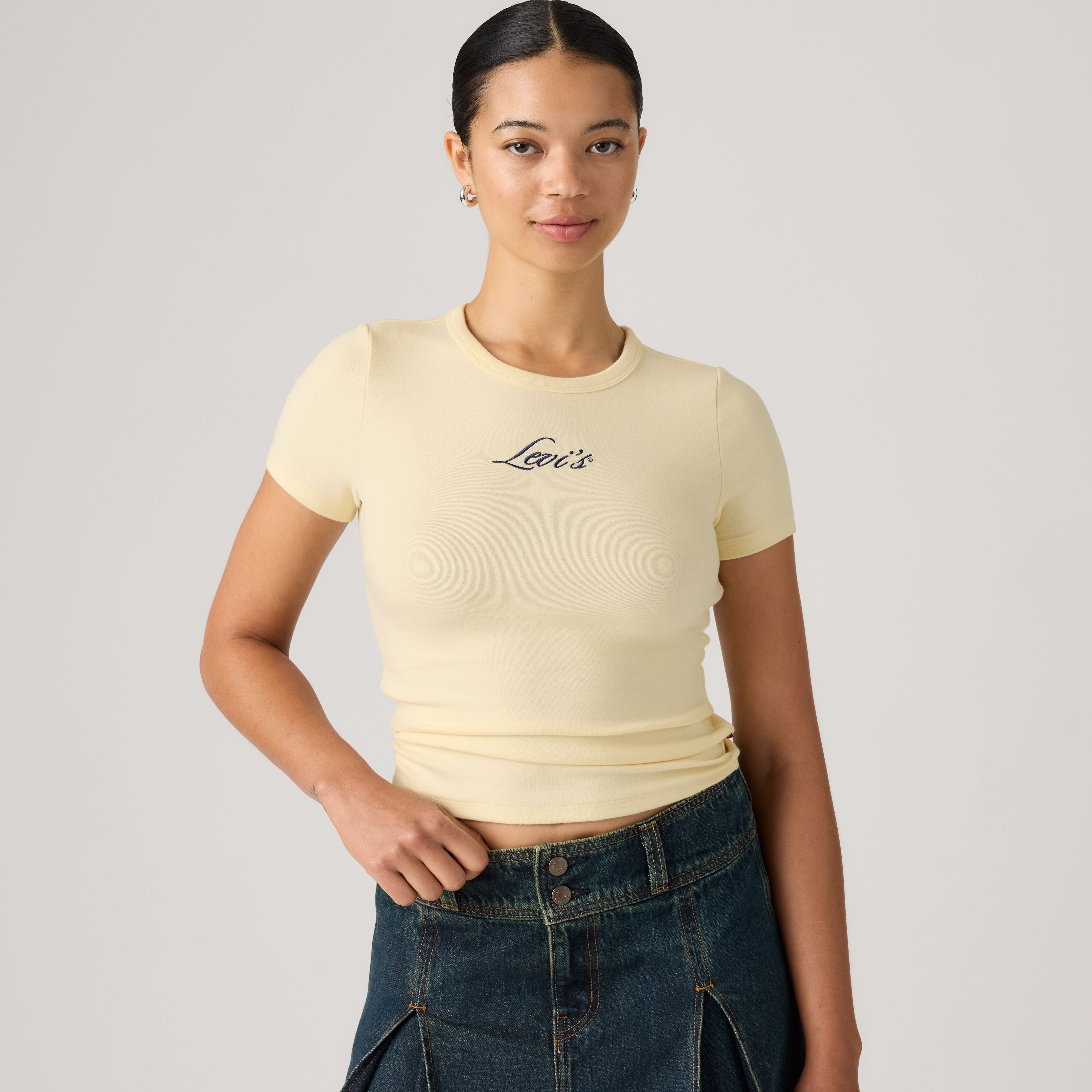 Hayes T-shirt met print 1