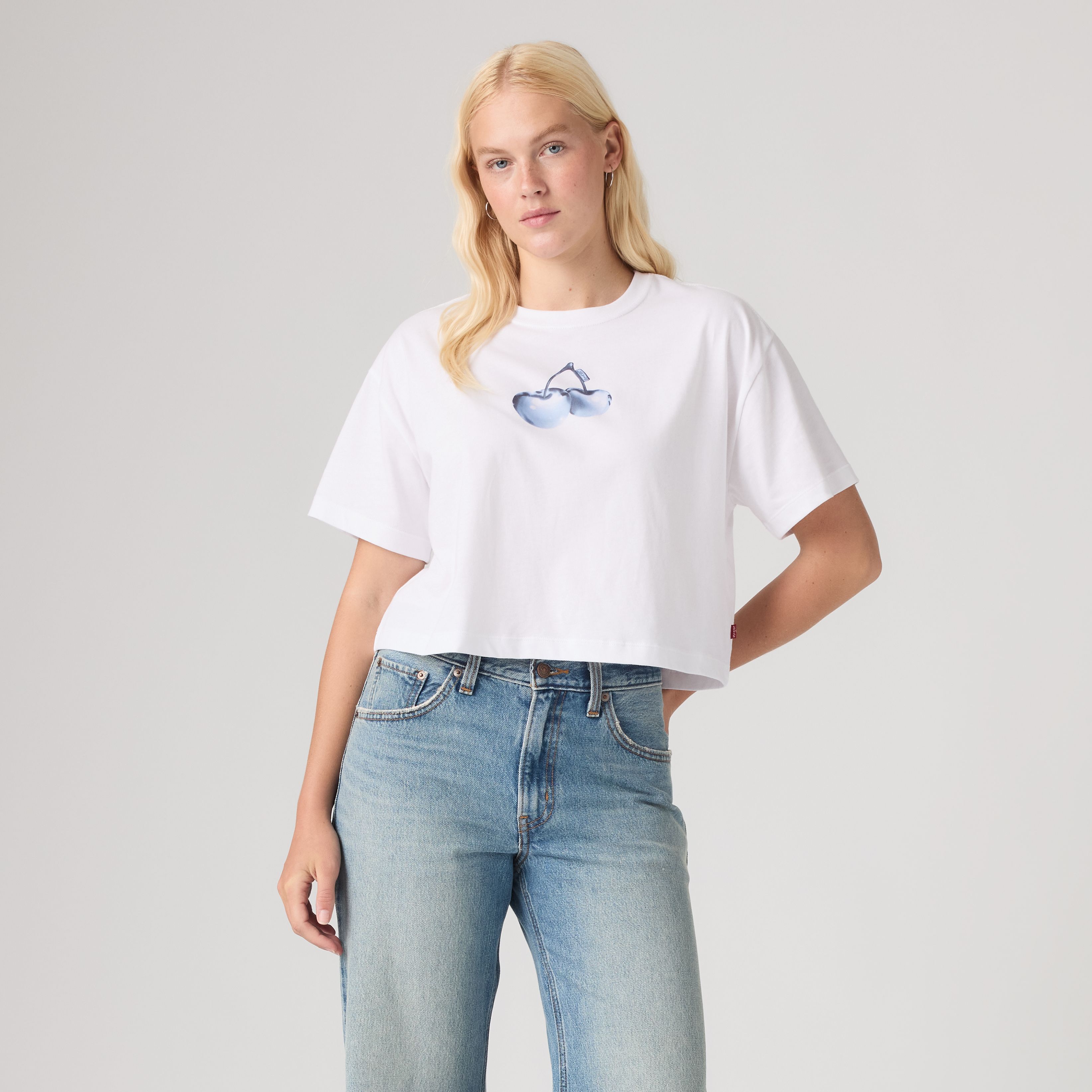 Graphic Cropped Anyday Tee 3