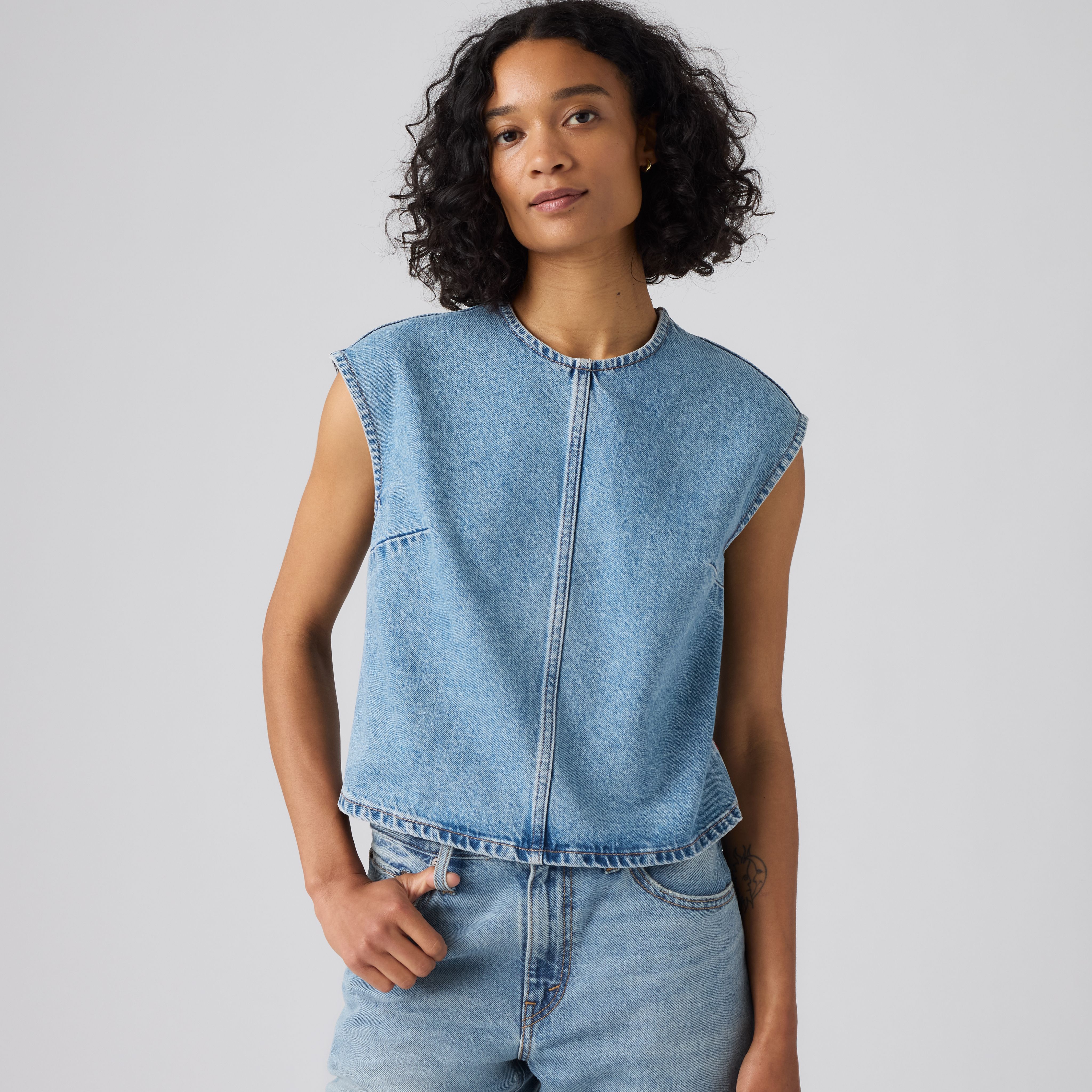 Denim Tee 1