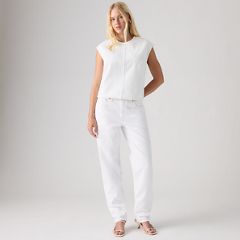 Denim Sleeveless Tee — Tooth Fairy - White 2