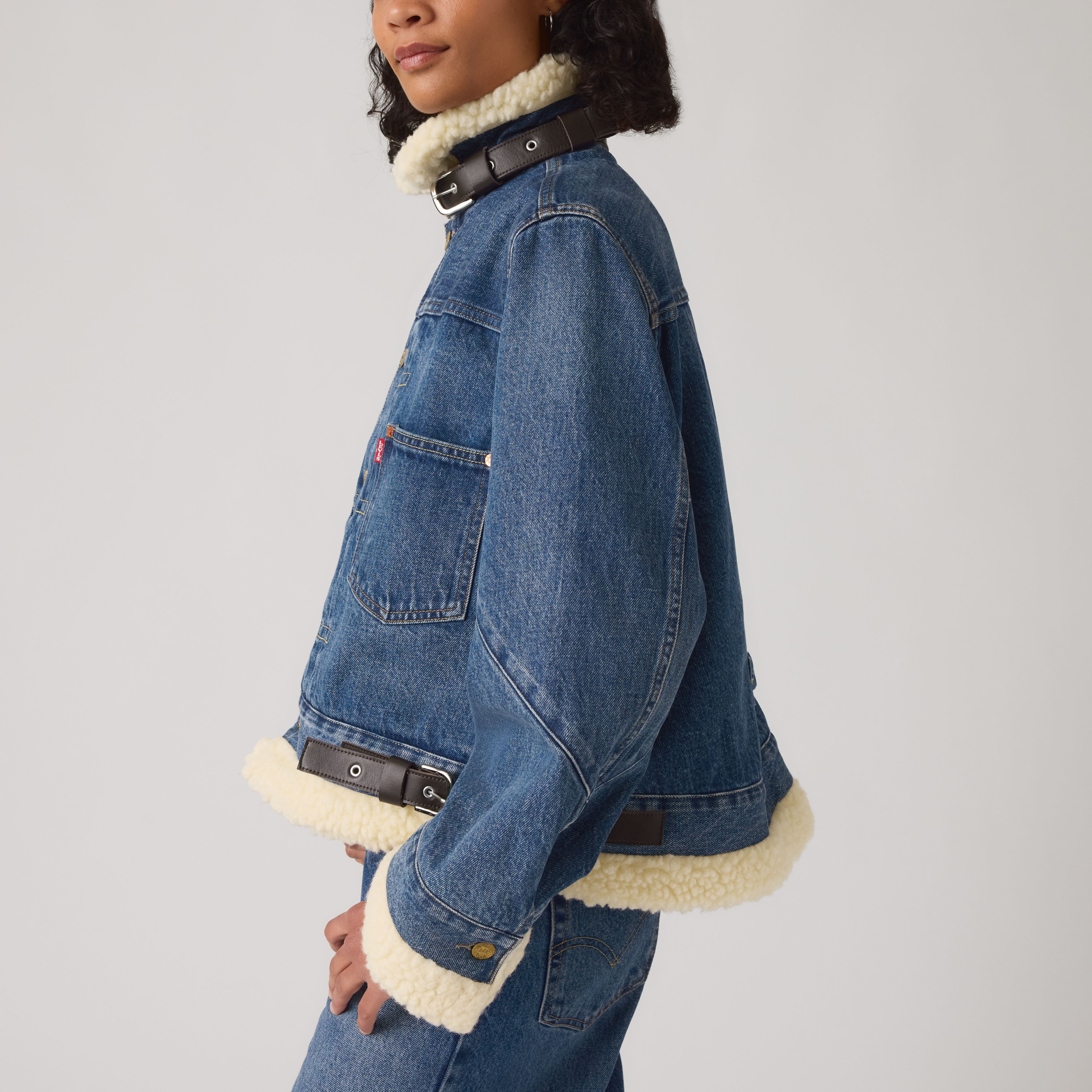 Levi’s® x sacai Women's Sherpa Jacket 3