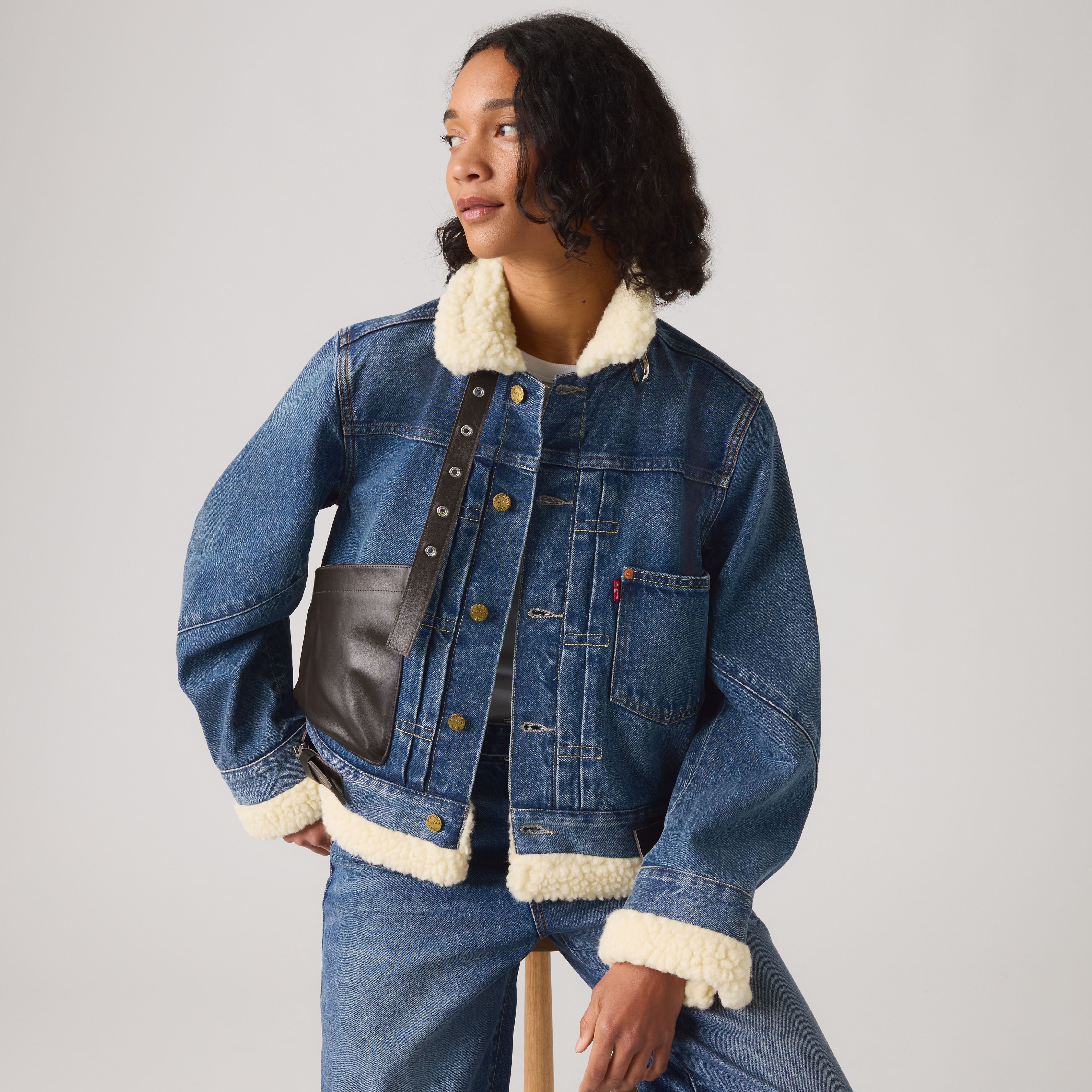 Levi’s® x sacai Women's Sherpa Jacket 4