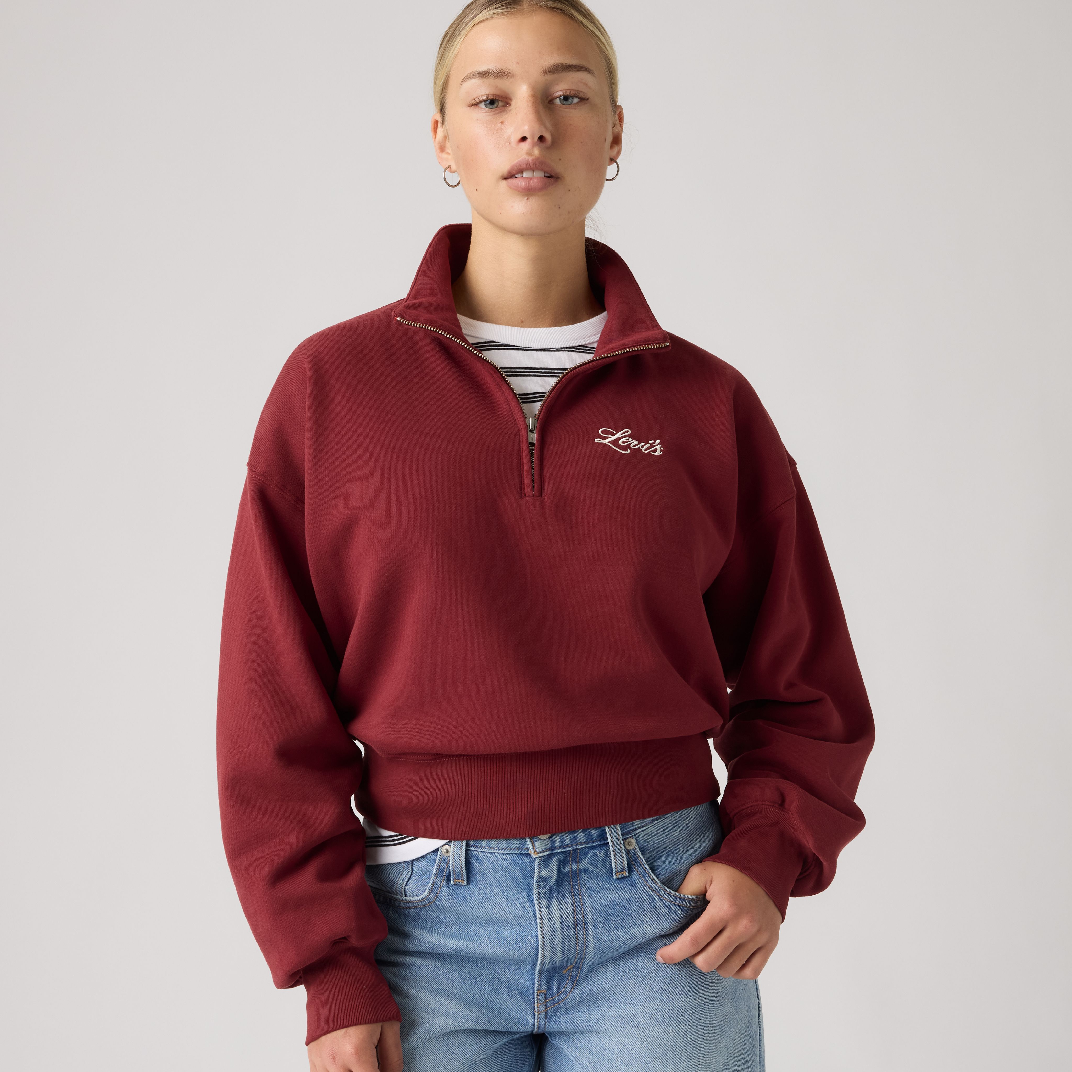 Graphic Vintage '80s Quarter-Zip 1