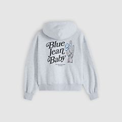 Graphic Everyday Hoodie — Baby Silver Heather Gray - Grey 6