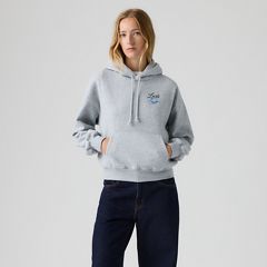 Graphic Everyday Hoodie — Baby Silver Heather Gray - Grey 3