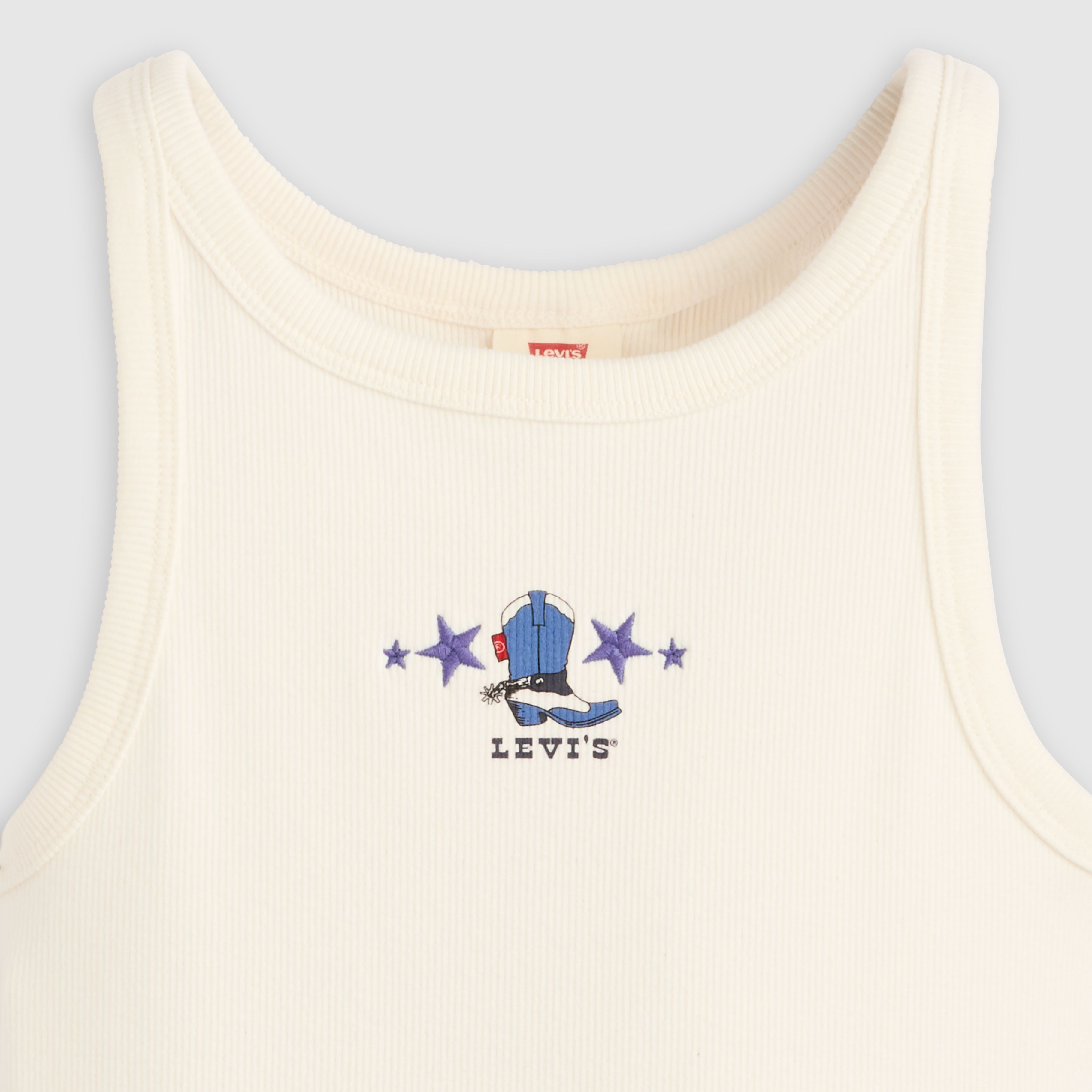 Graphic Logo Hayes Racer Tank Top 6