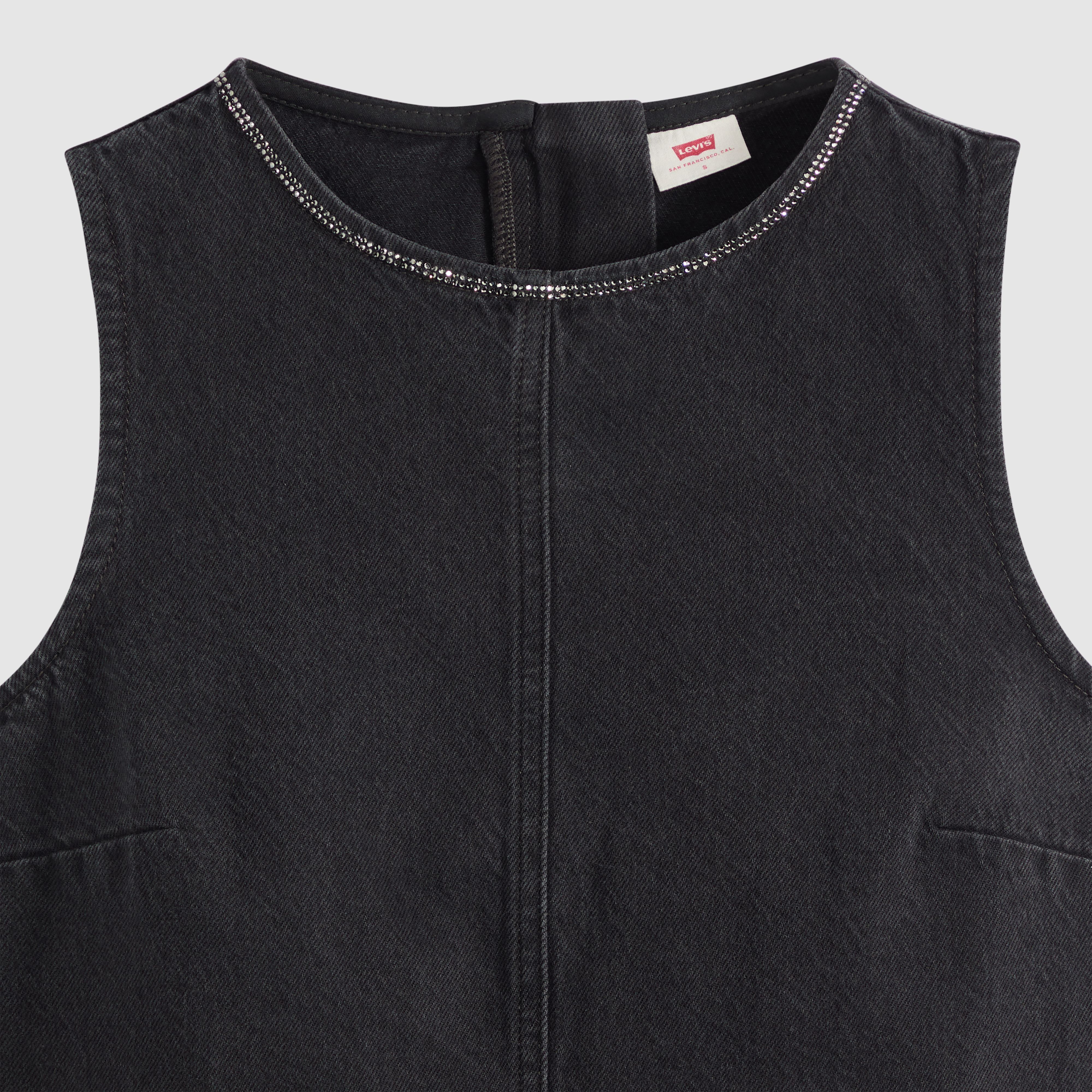 Rhinestone Denim Top 6