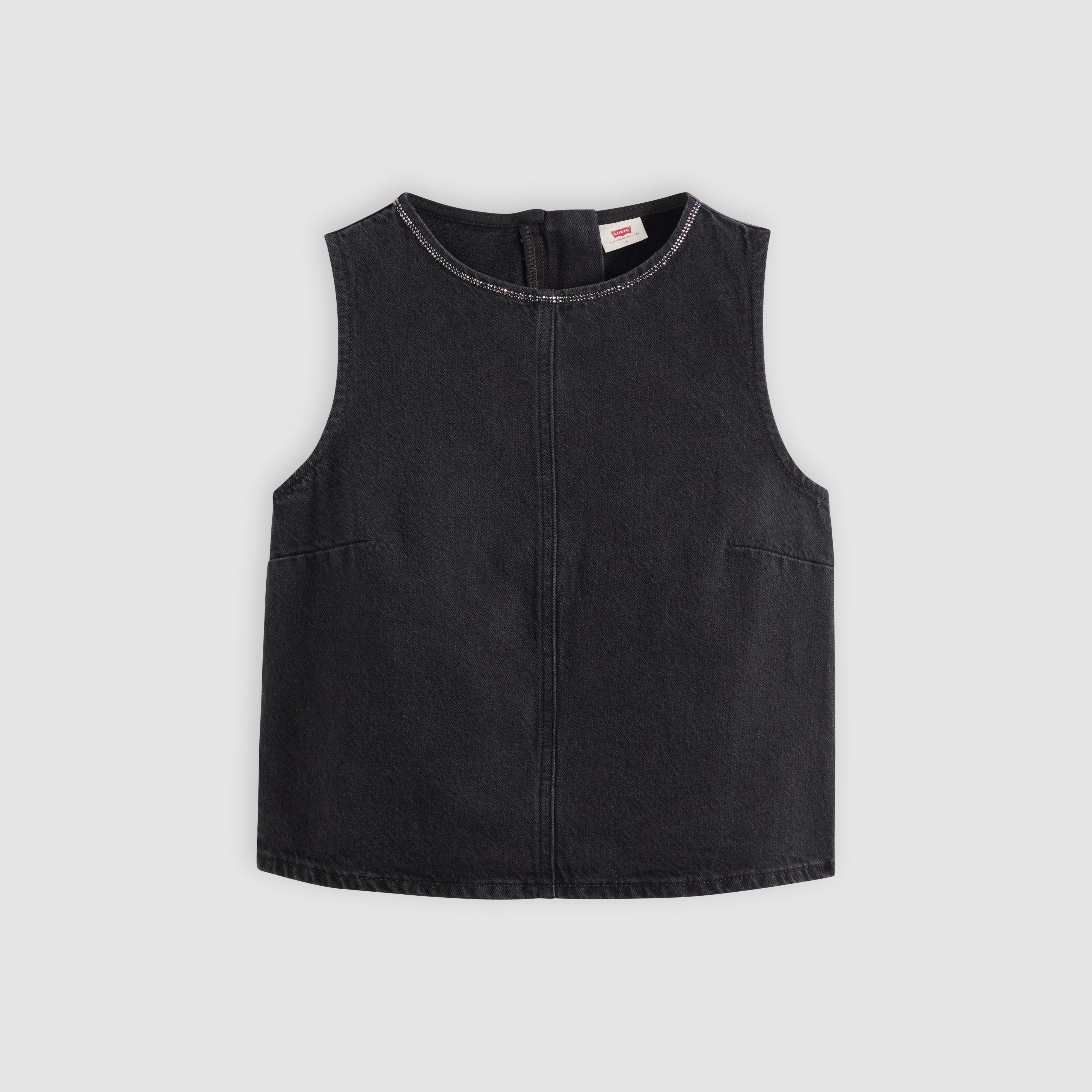 Rhinestone Denim Top 5