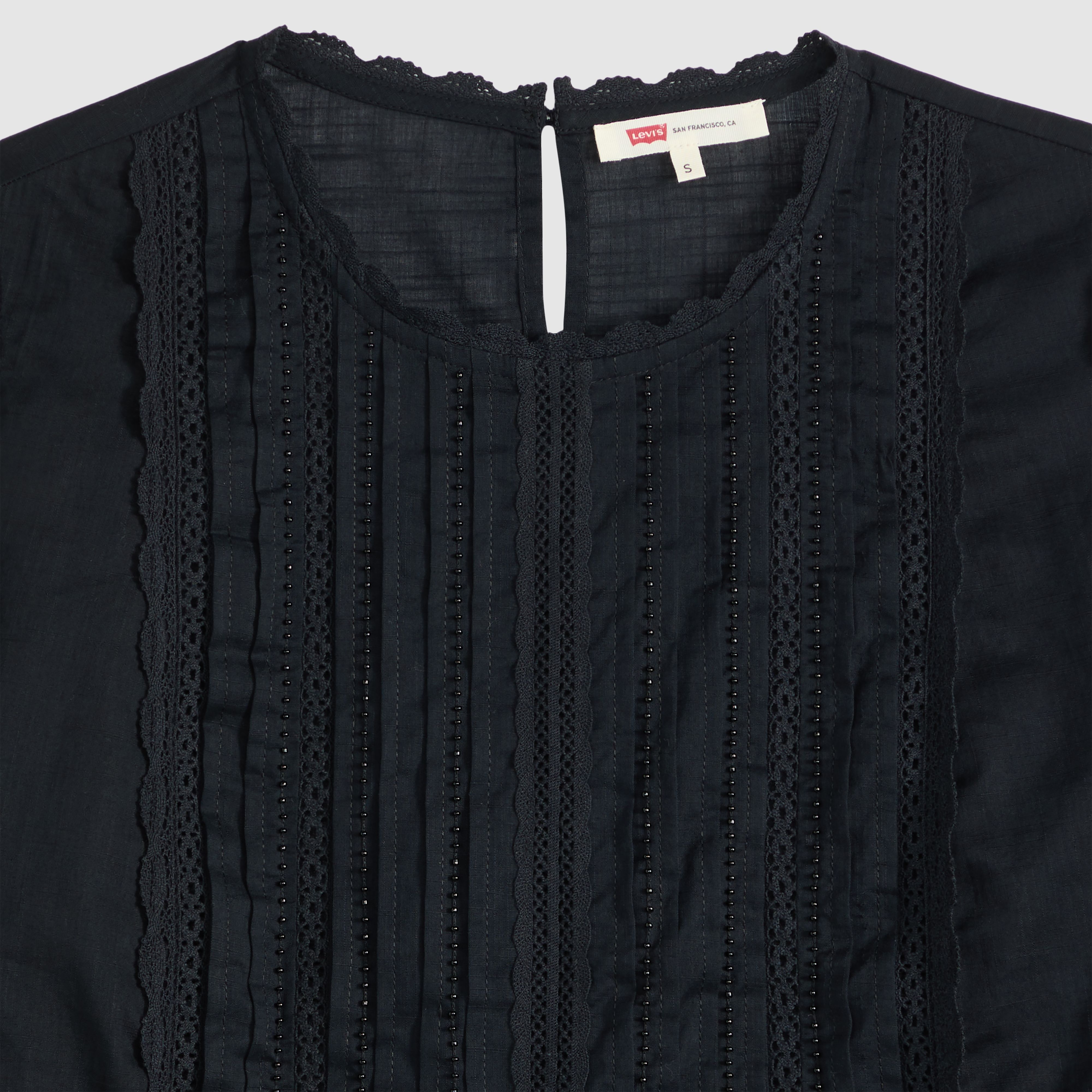 Han Long-Sleeve Beaded Blouse 6