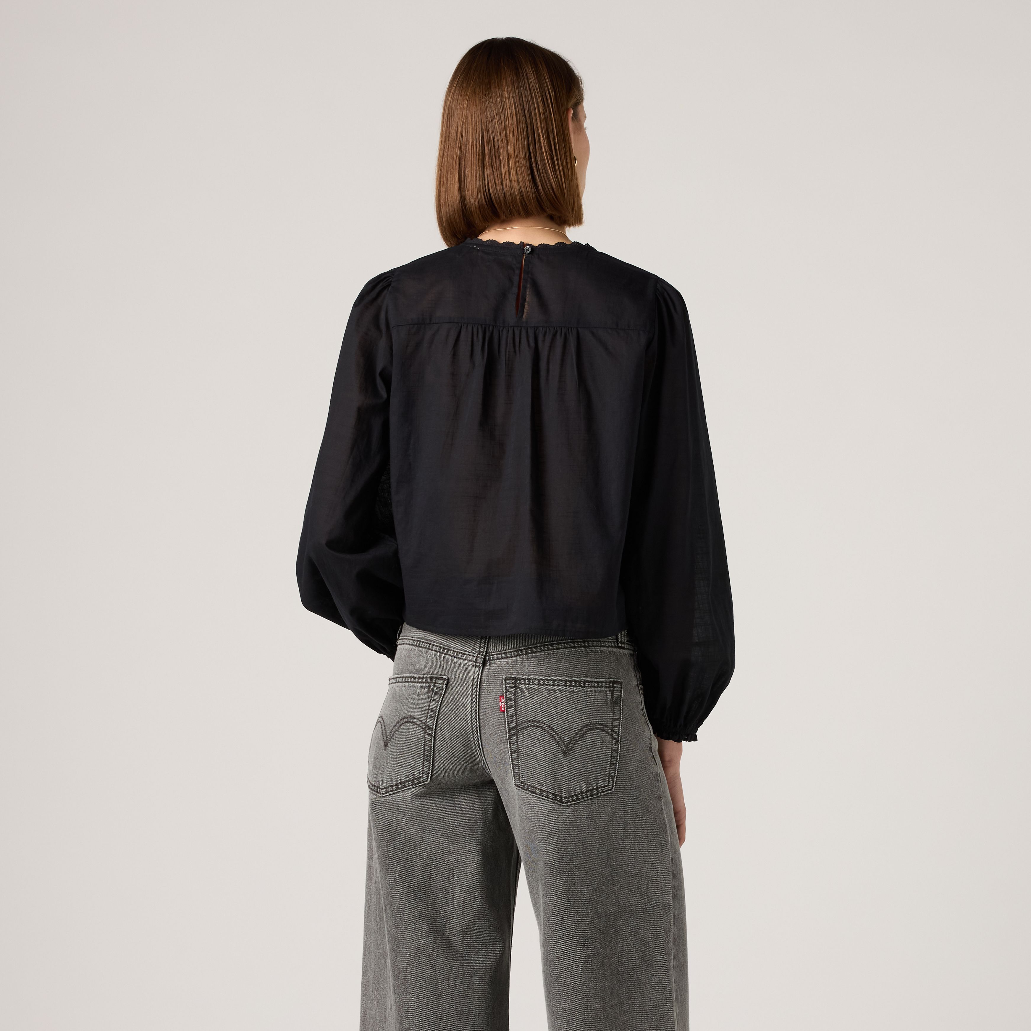 Han Long-Sleeve Beaded Blouse 4