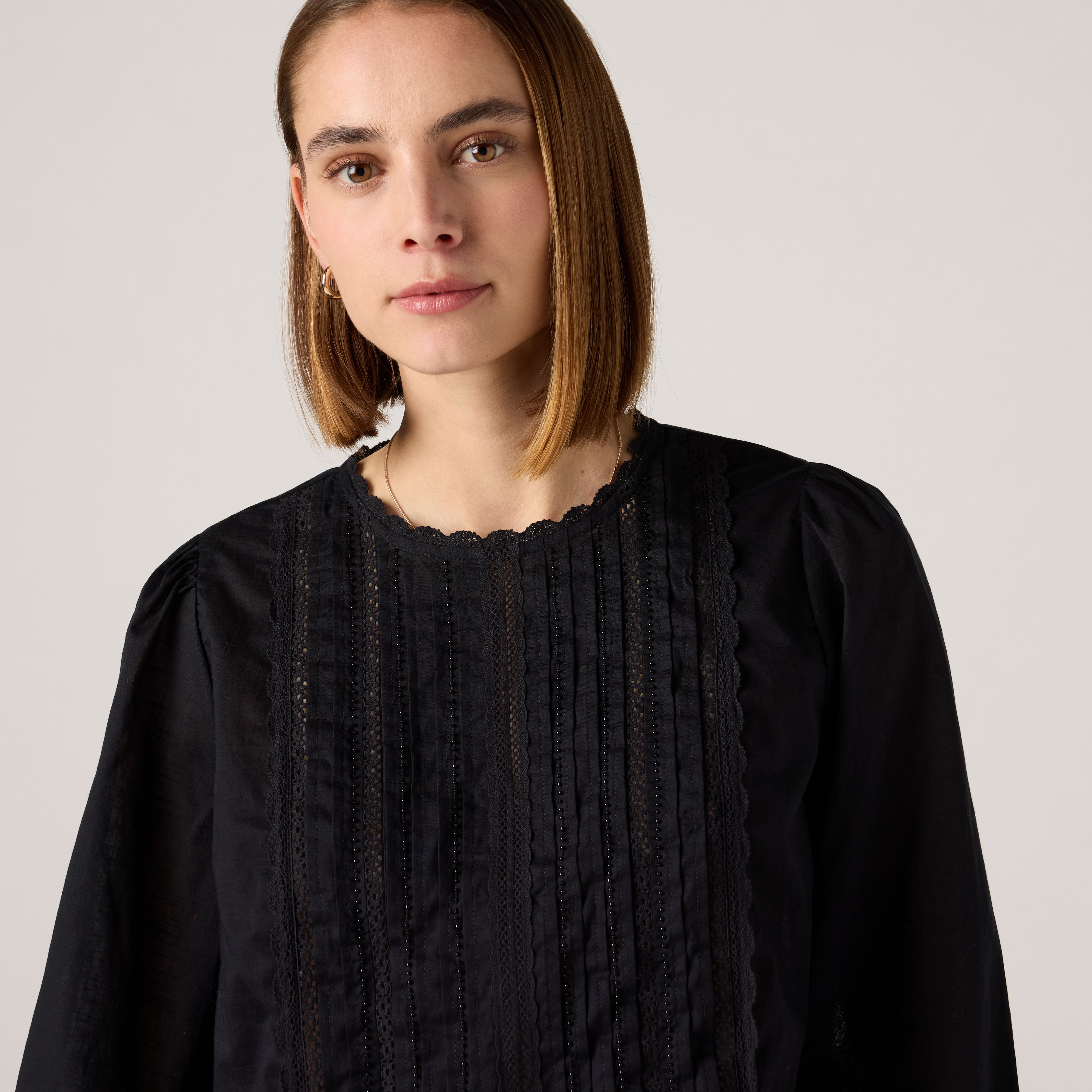 Han Long-Sleeve Beaded Blouse 2