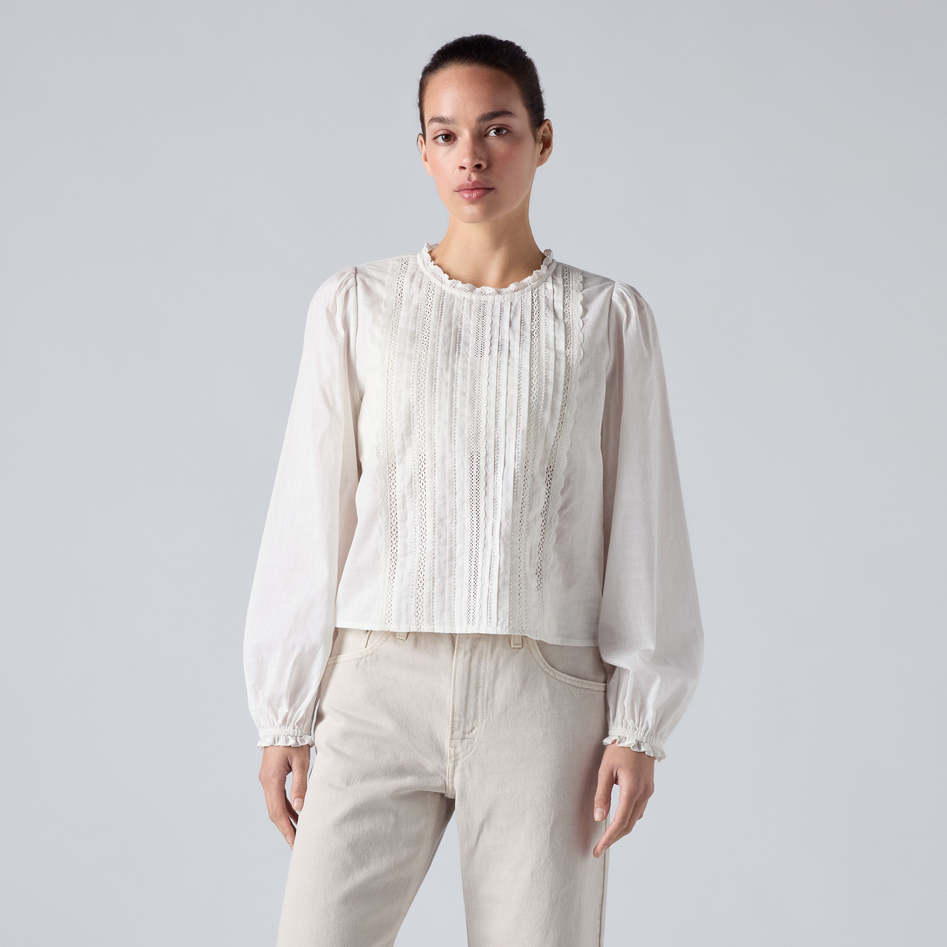 Camicetta Han Beaded a manica lunga 1