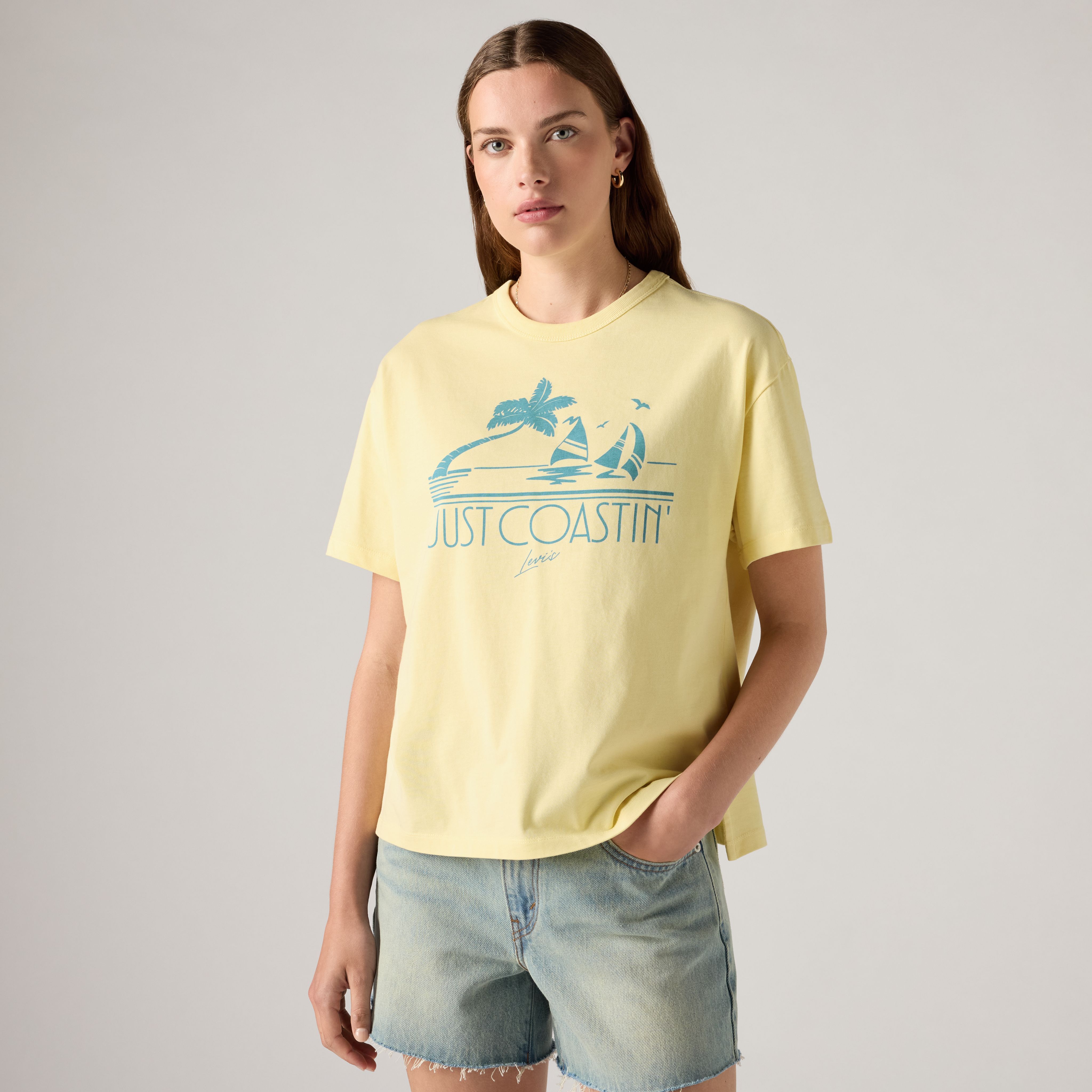 Graphic Vintage Fit Tee 1
