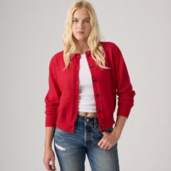 Claire Cardigan — True Red - Red 1