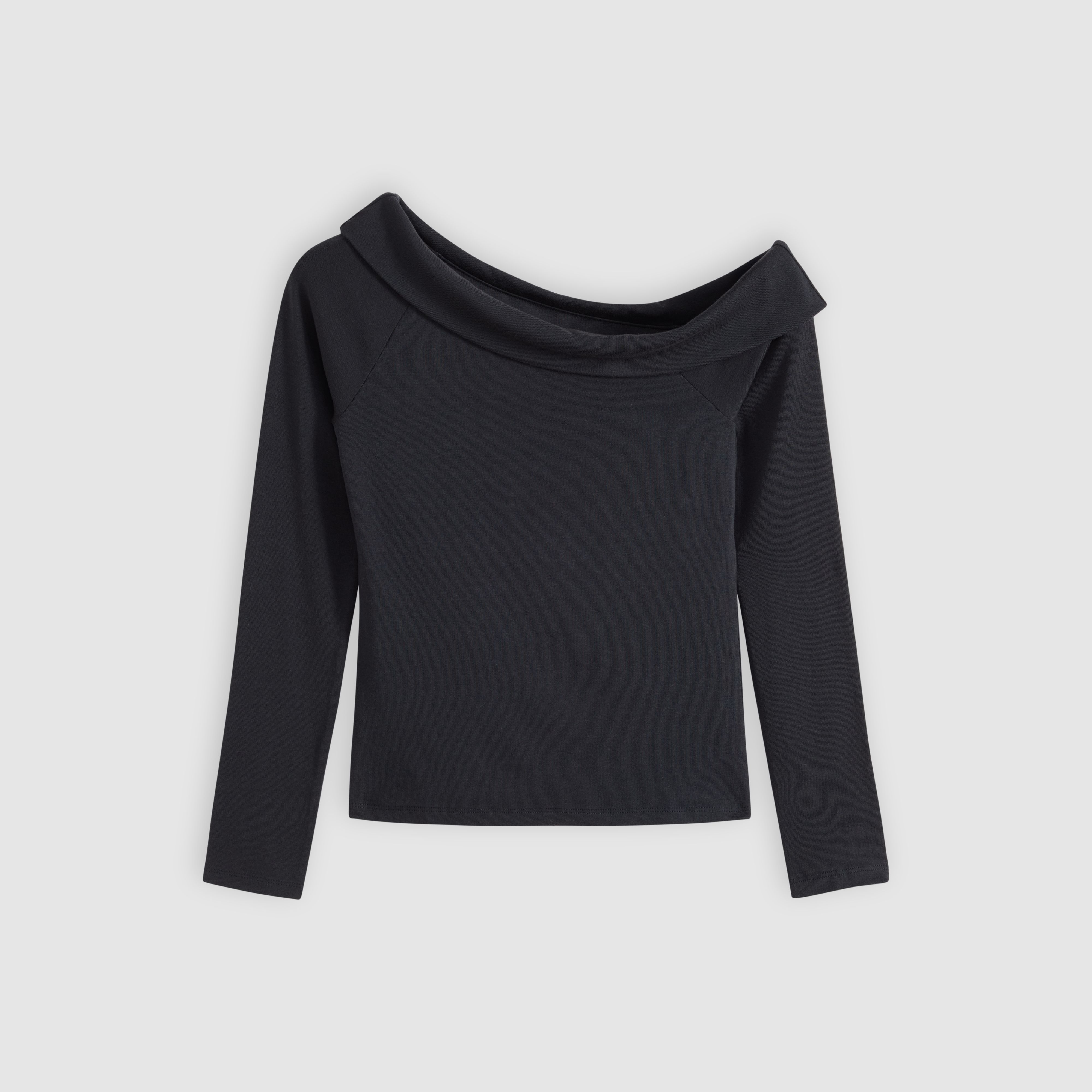 Clara Off-Shoulder Long-Sleeve Top 5