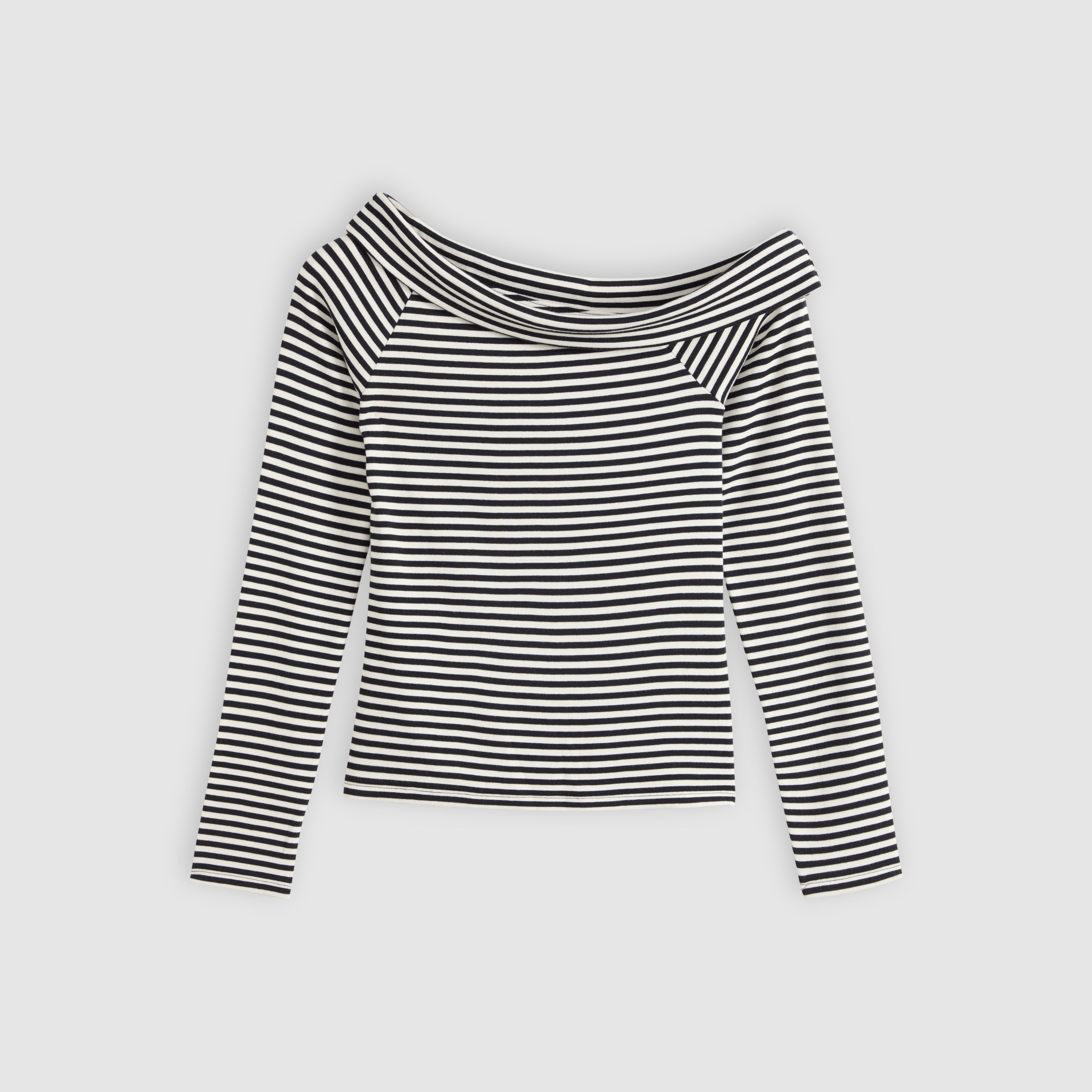 Clara Off-Shoulder Long-Sleeve Top 5