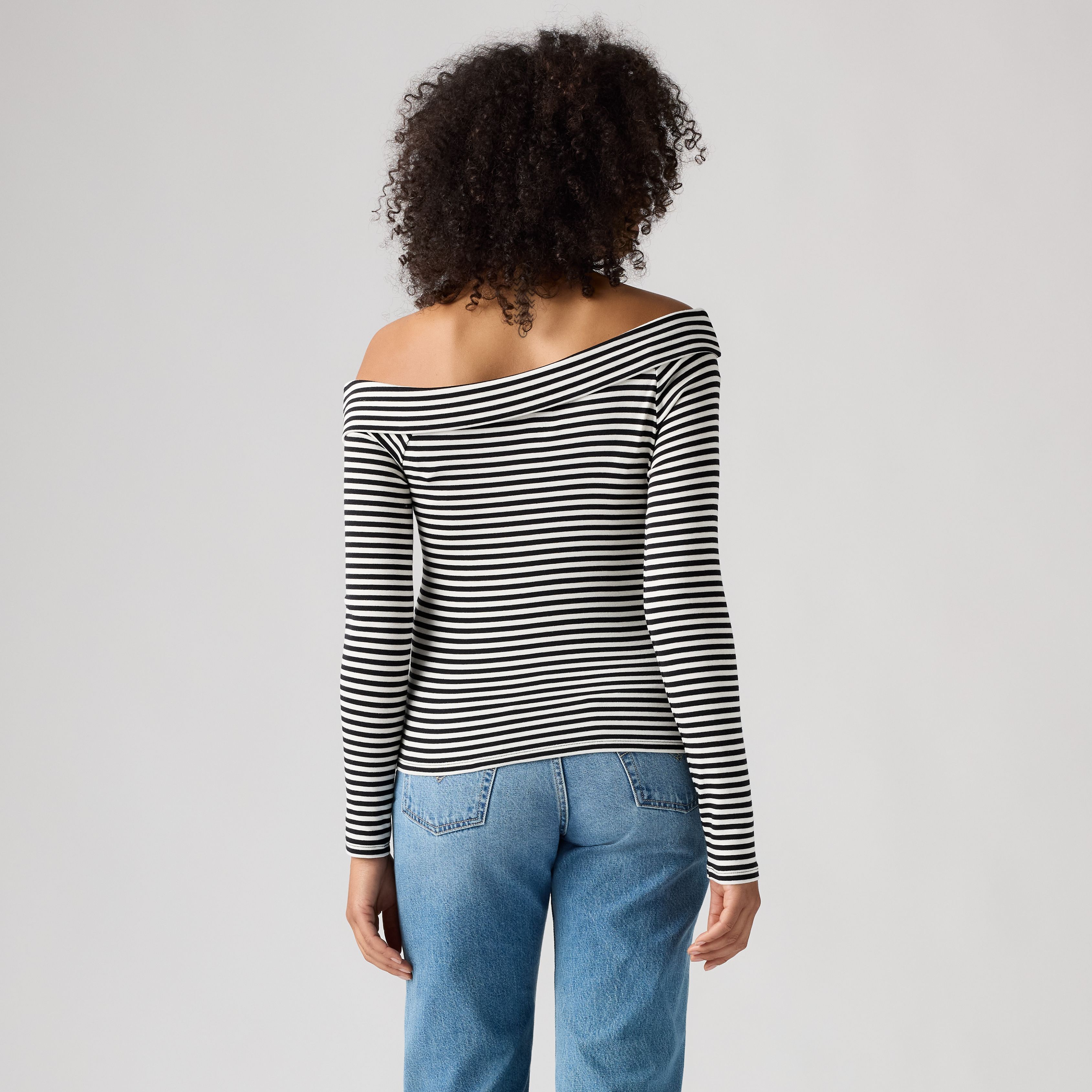 Clara Off-Shoulder Long-Sleeve Top 4