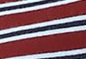 Milano Stripe Warm Cabernet - Red