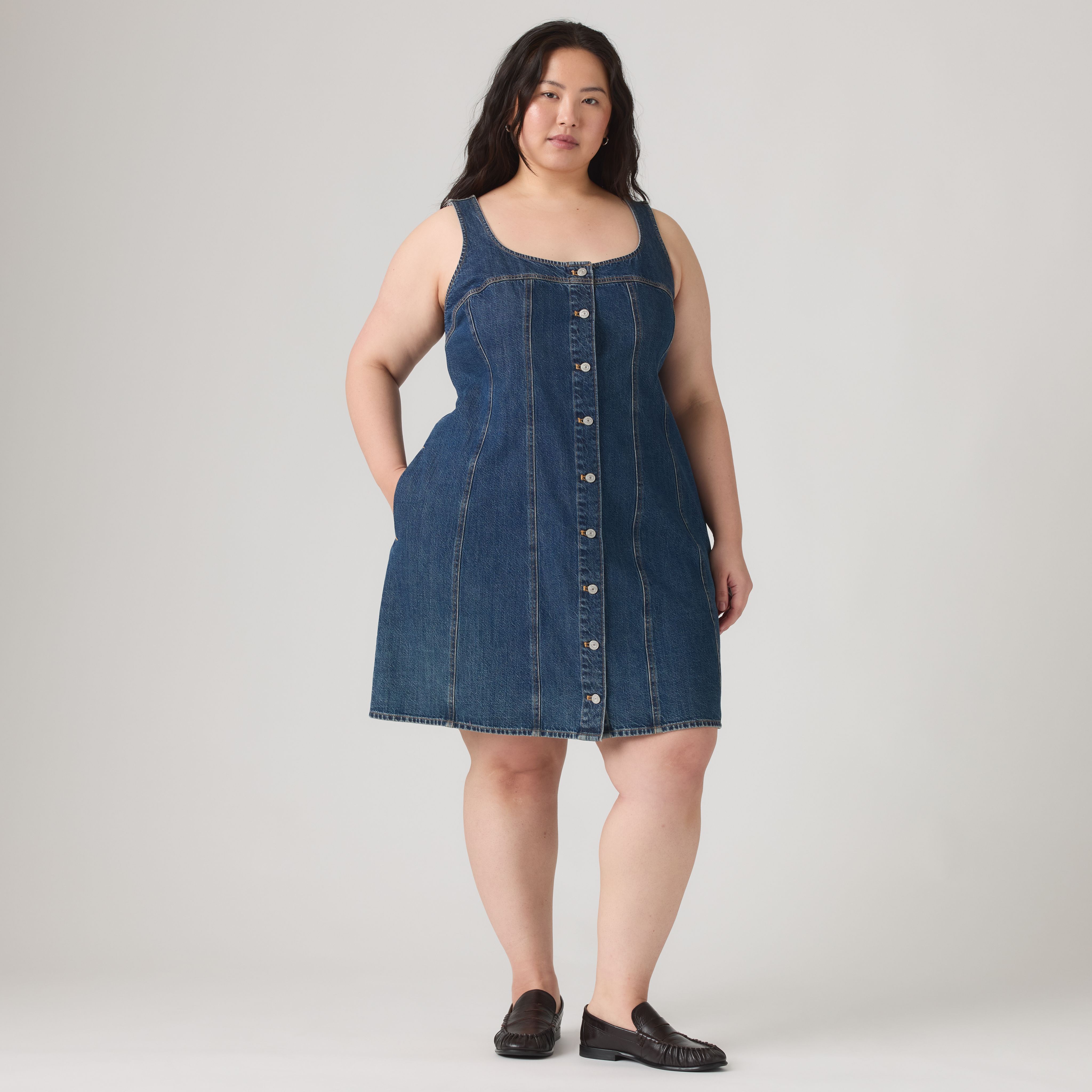 Audra Tank Dress (Plus Size) 1