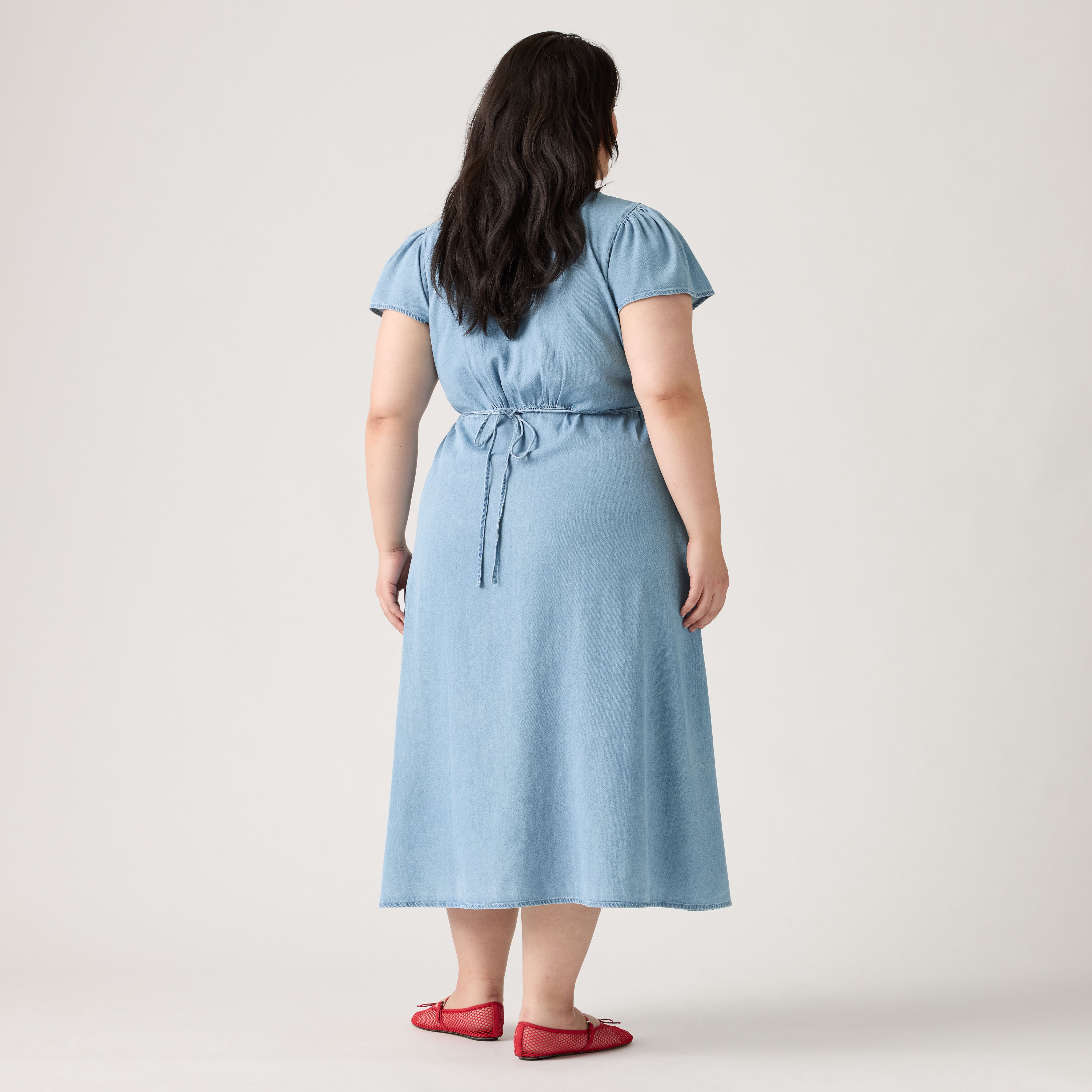 Lilith Lightweight Midi Dress (Plus Size) 3