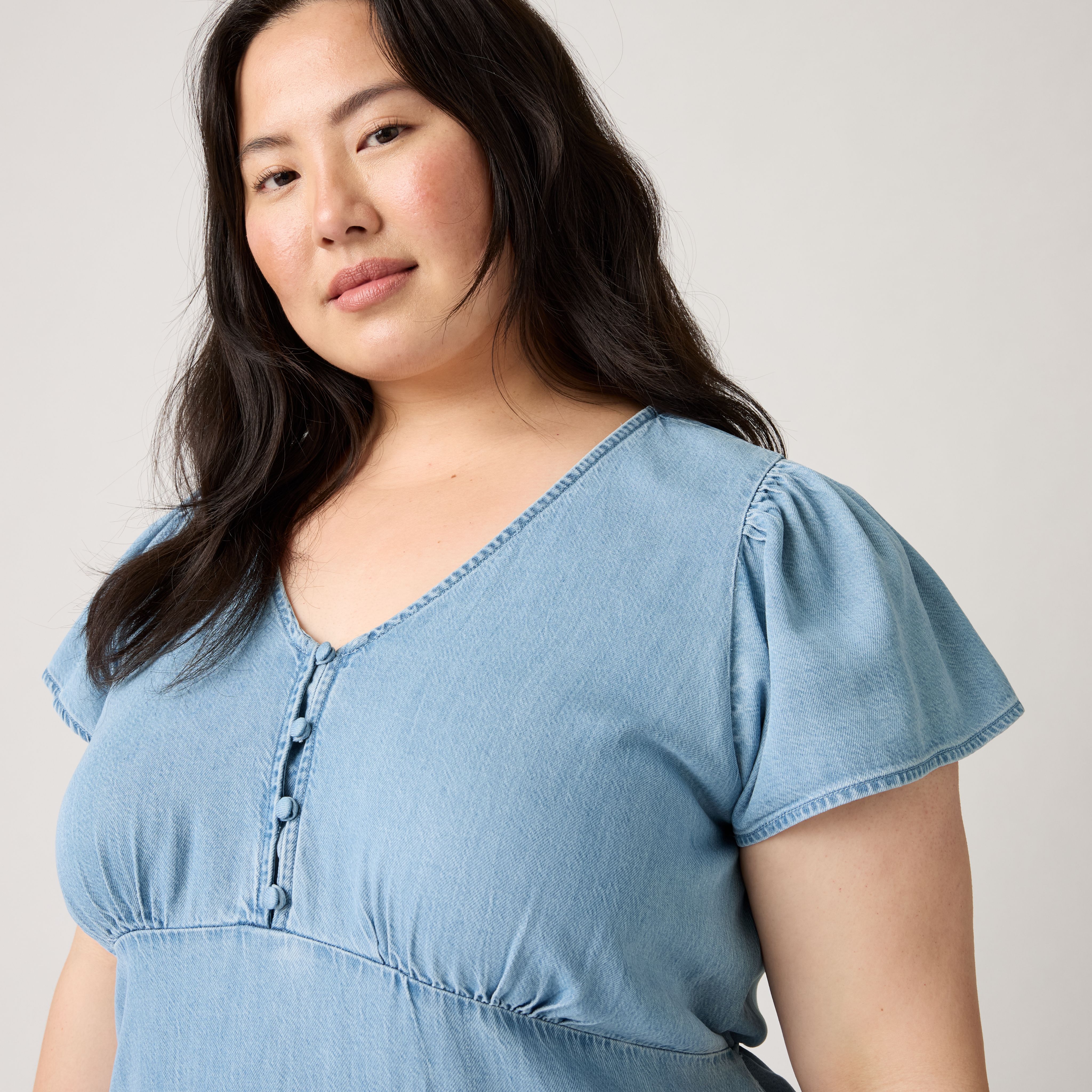 Lilith Lightweight Midi Dress (Plus Size) 2