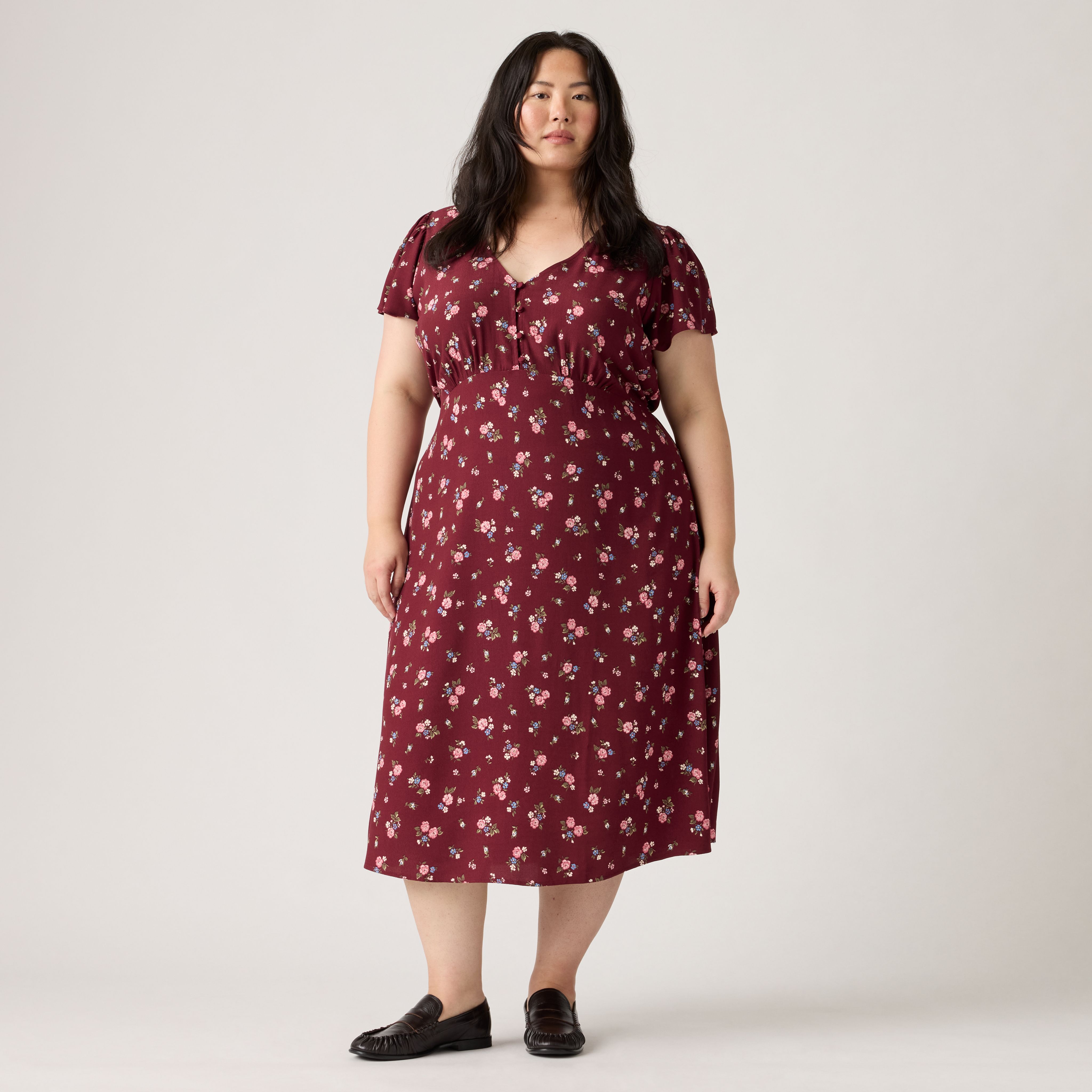 Lilith Midi Dress (Plus Size) 1