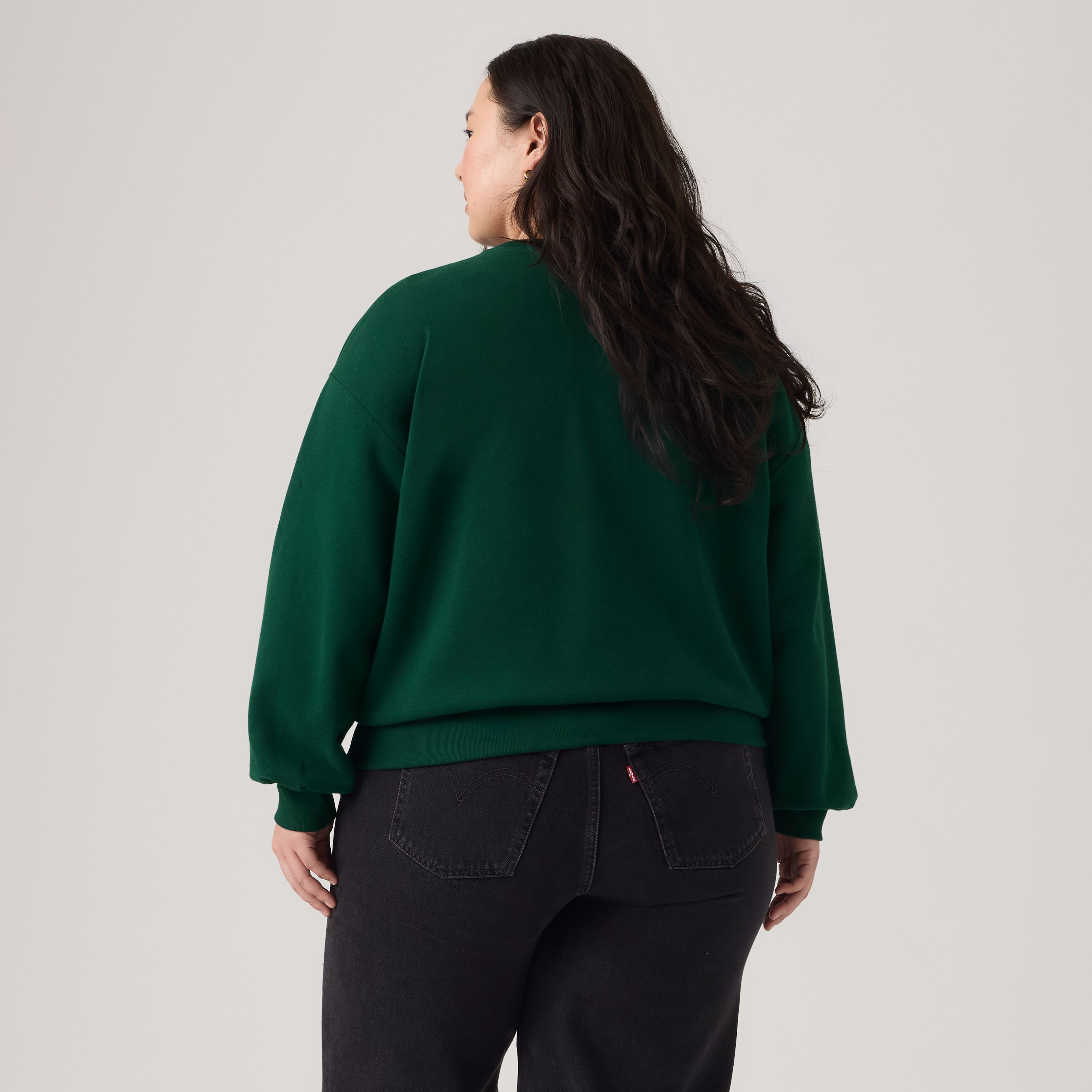 Everyday Crewneck Sweatshirt (plus Size) - Green | Levi's® US