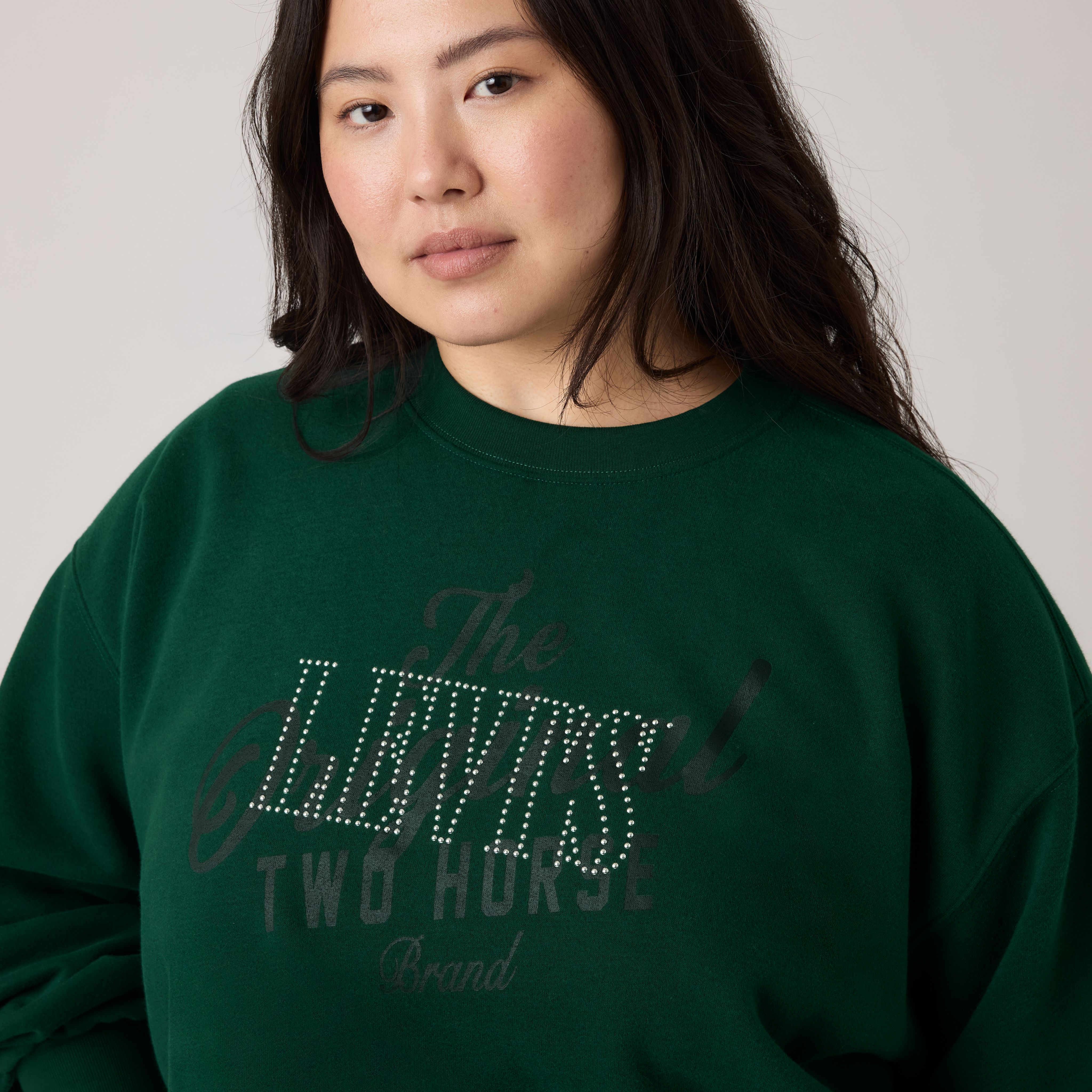 Everyday Crewneck Sweatshirt (plus Size) - Green | Levi's® US