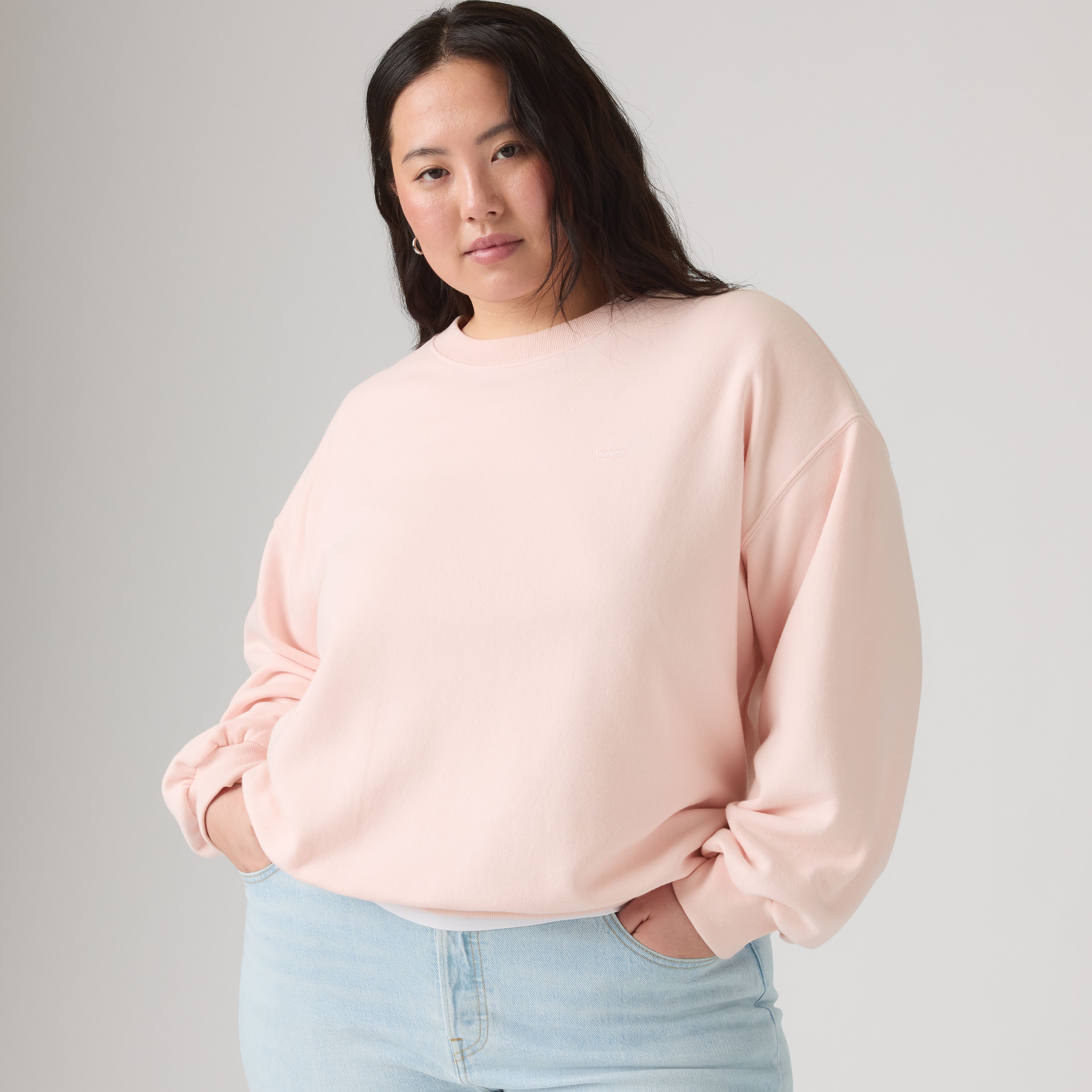 Everyday Crewneck Sweatshirt (Plus Size) 1