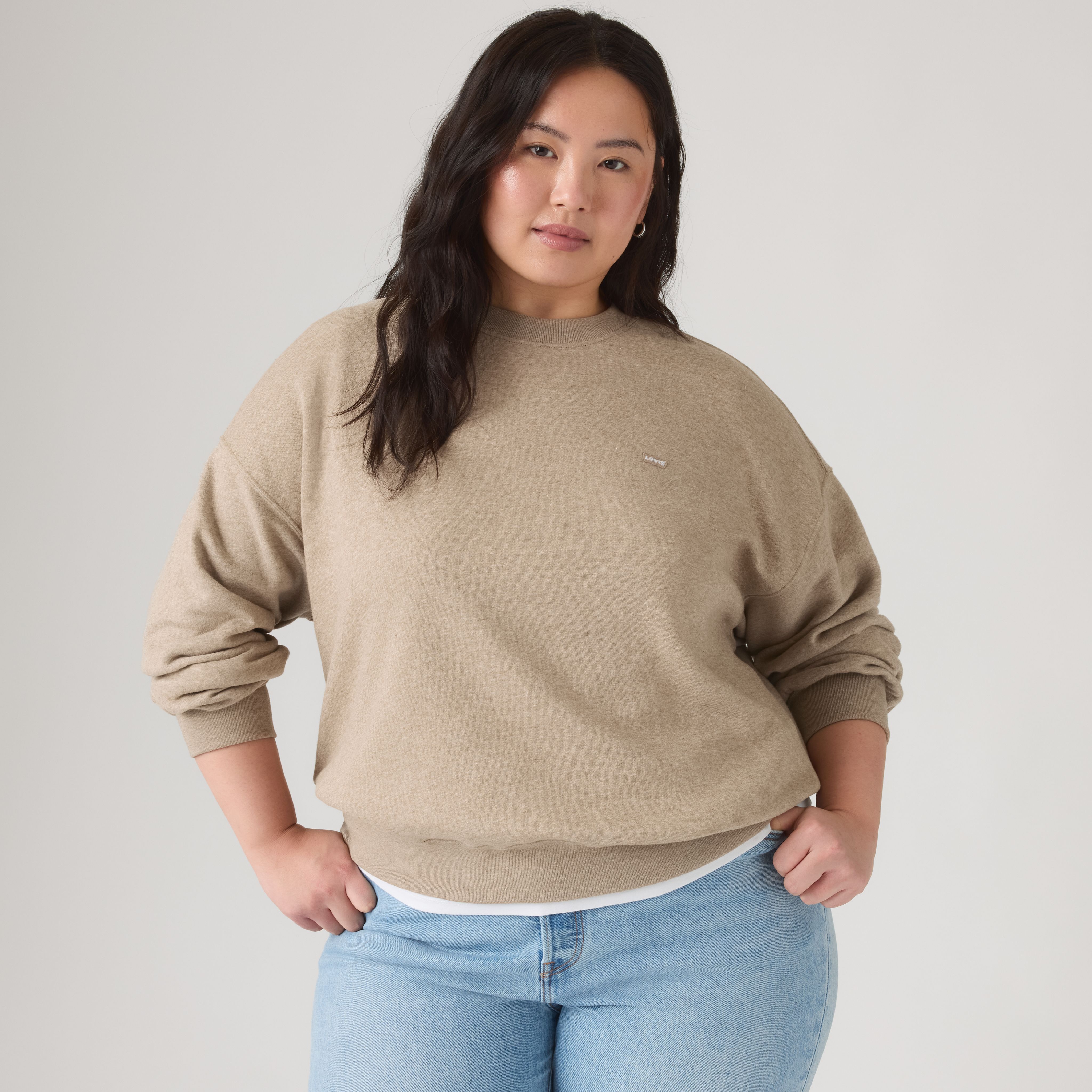 Everyday Crewneck Sweatshirt (Plus Size) 1