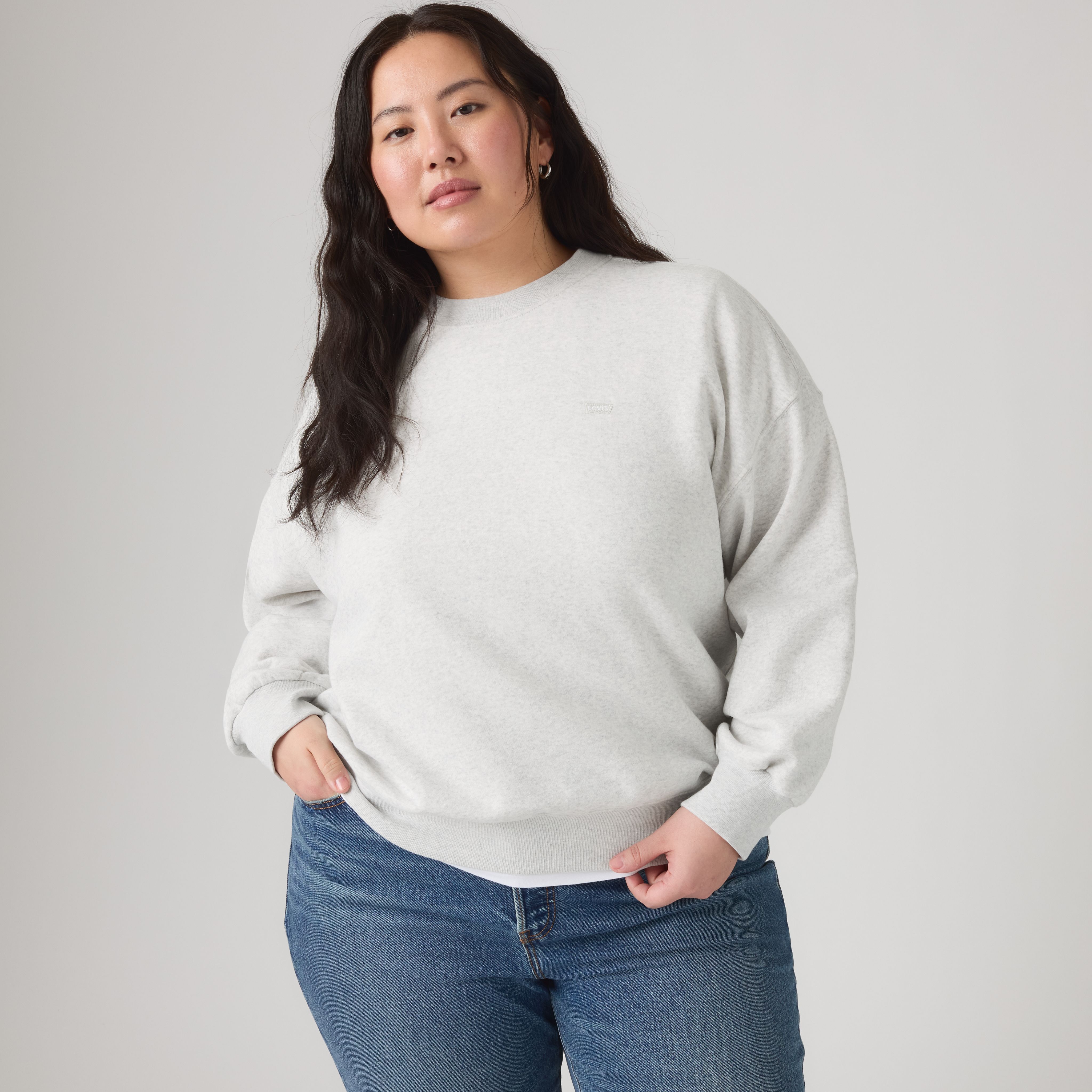 Everyday Crewneck Sweatshirt (Plus Size) 1