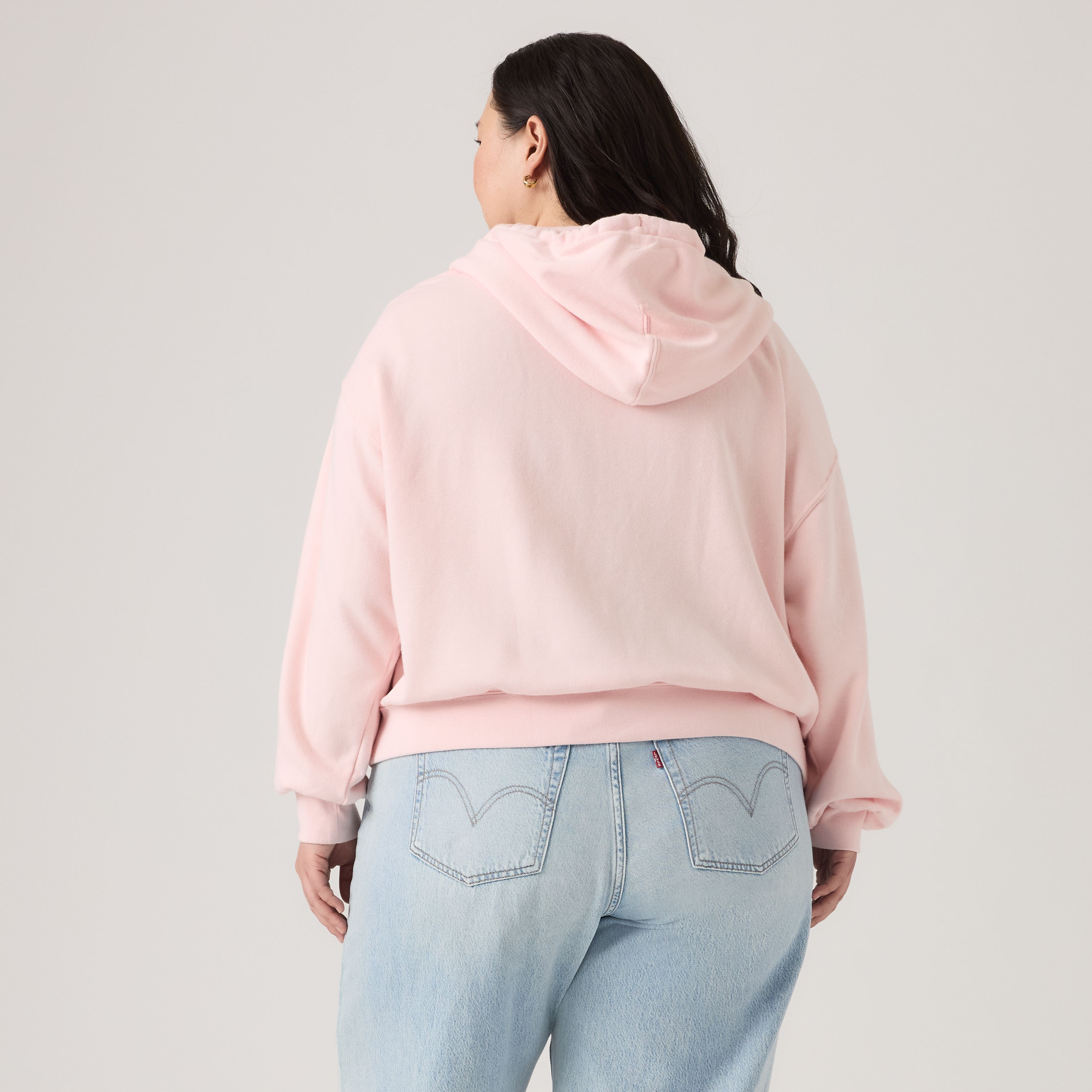 Женское худи Levi's Everyday Full-Zip (Plus Size) — фото 4