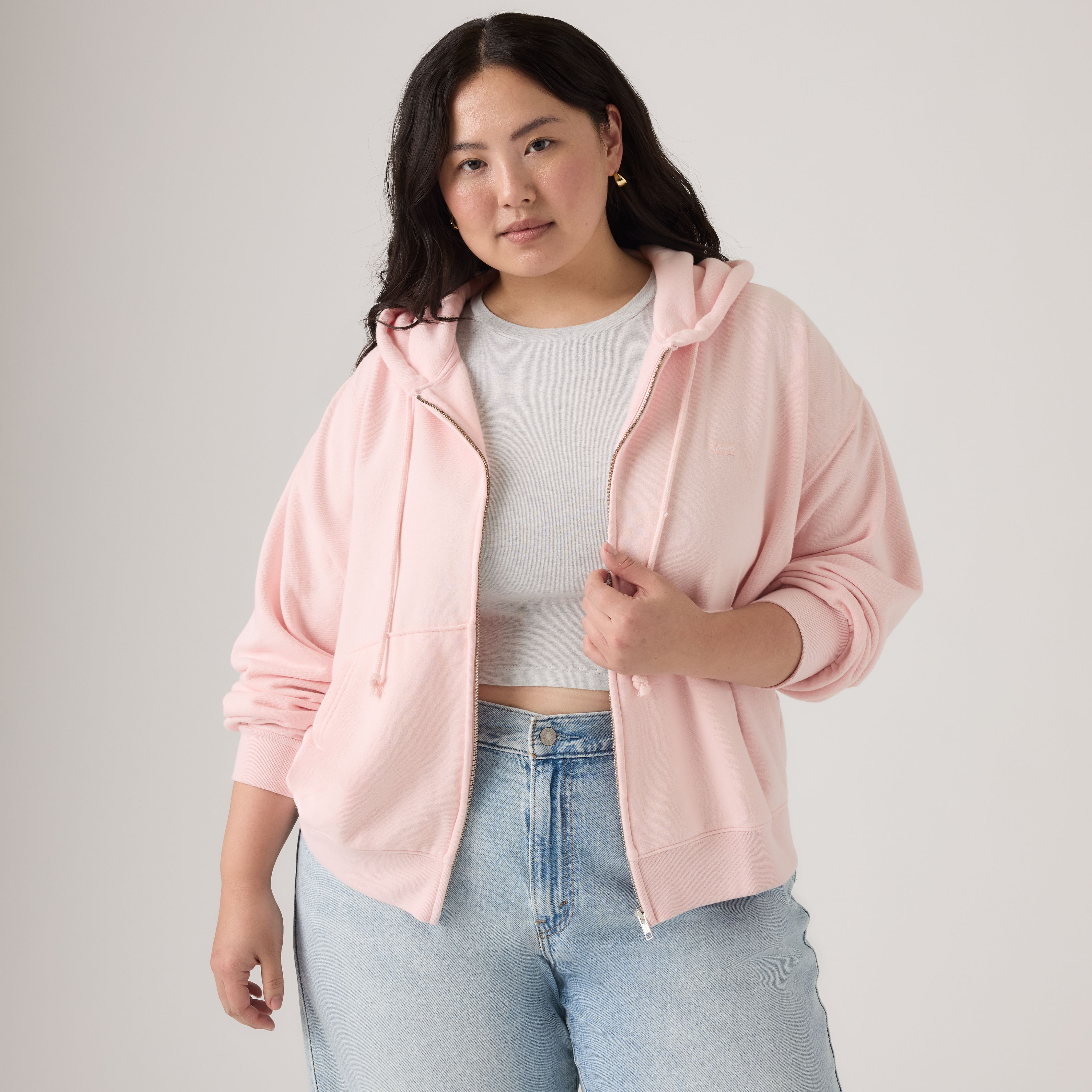 Женское худи Levi's Everyday Full-Zip (Plus Size)