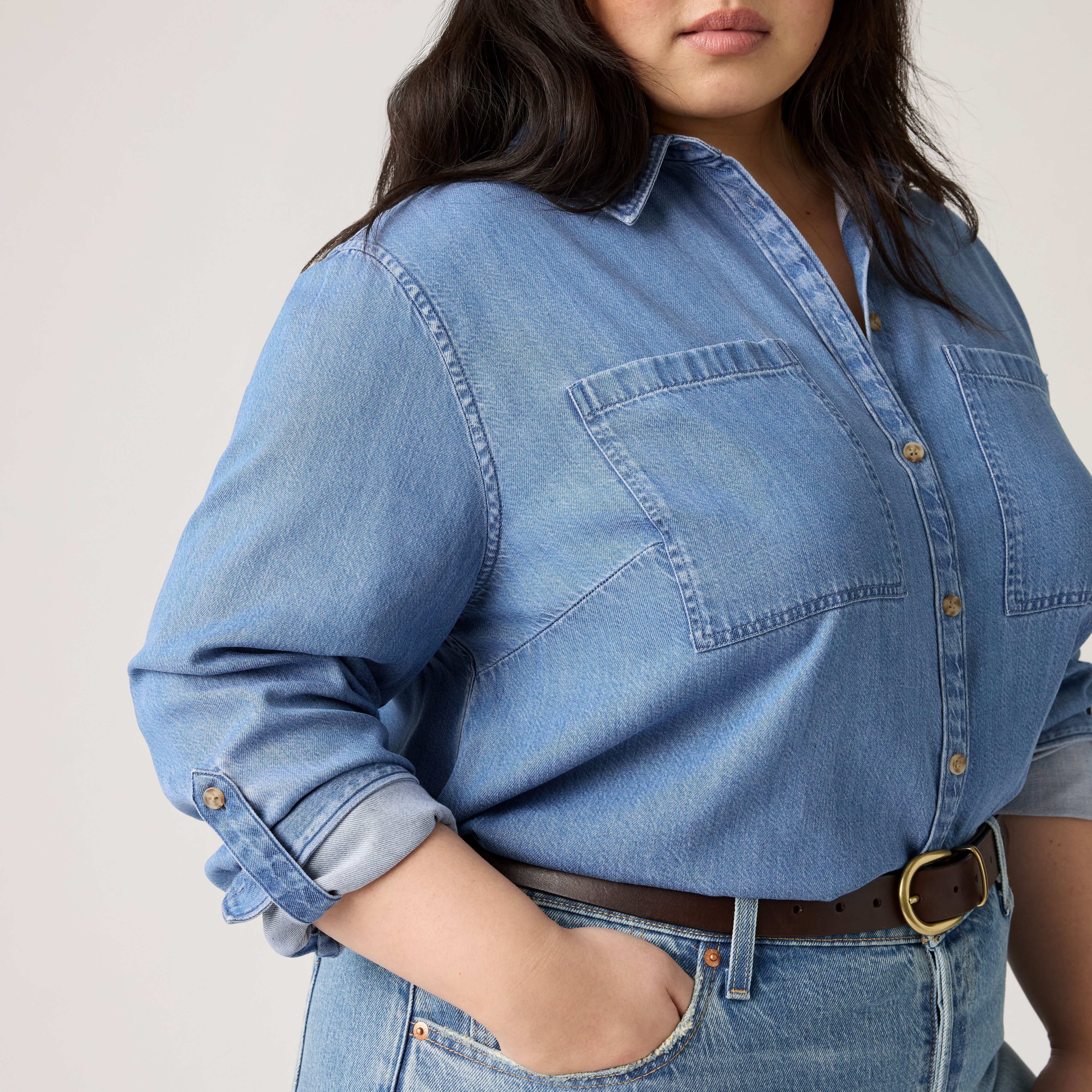 Aspen Utility Long-Sleeve Shirt (Plus Size) 2