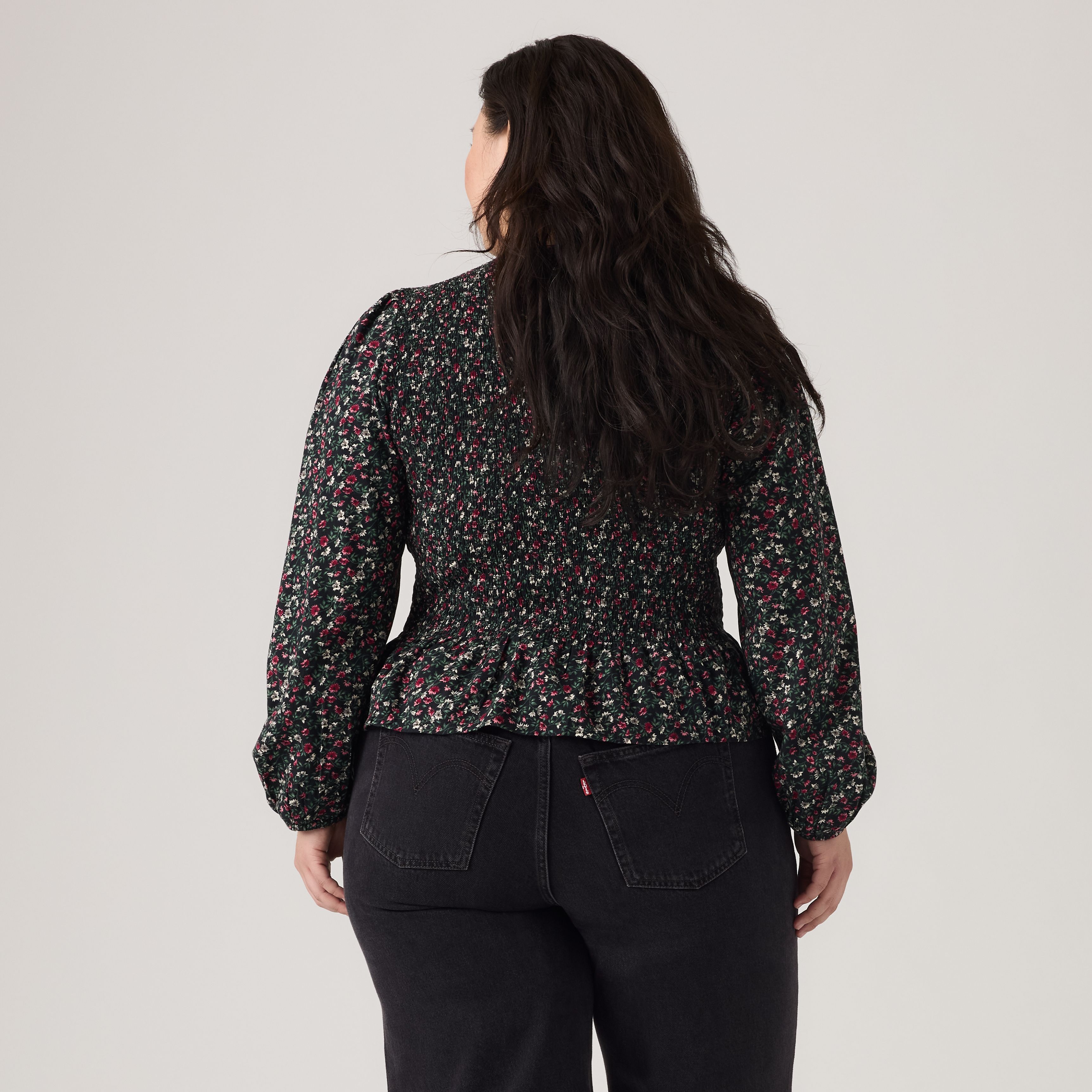 Женская блузка Levi's Ashton Long-Sleeve Blouse (Plus Size) — фото 4