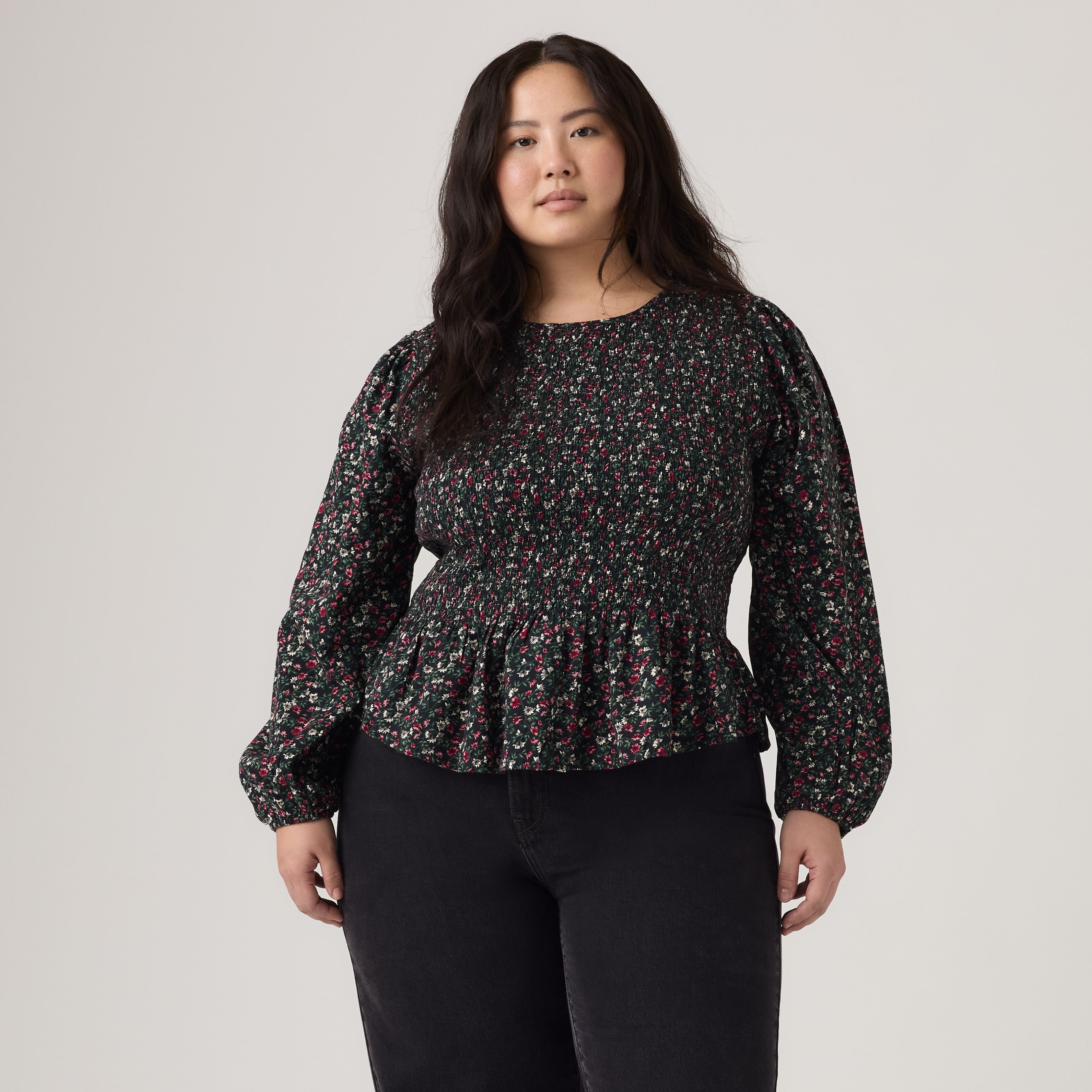 Женская блузка Levi's Ashton Long-Sleeve Blouse (Plus Size) — фото 3