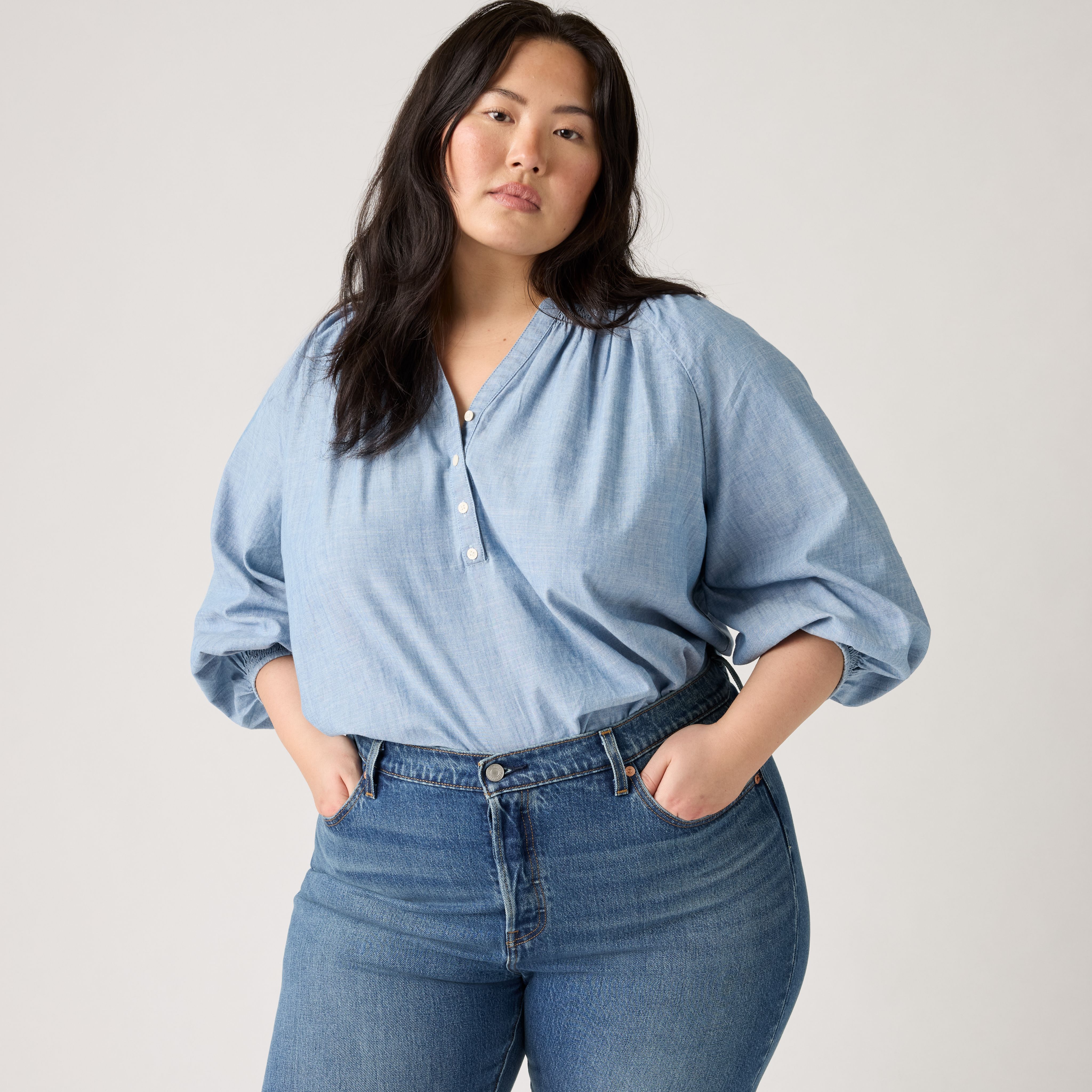 Reverie Blouse (Plus Size) 1